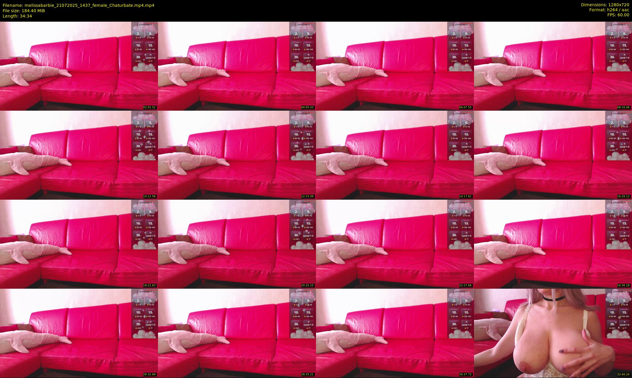 melissabarbie — 35 minute Chaturbate couple cam show recording, 720p, Jul 21, 2025