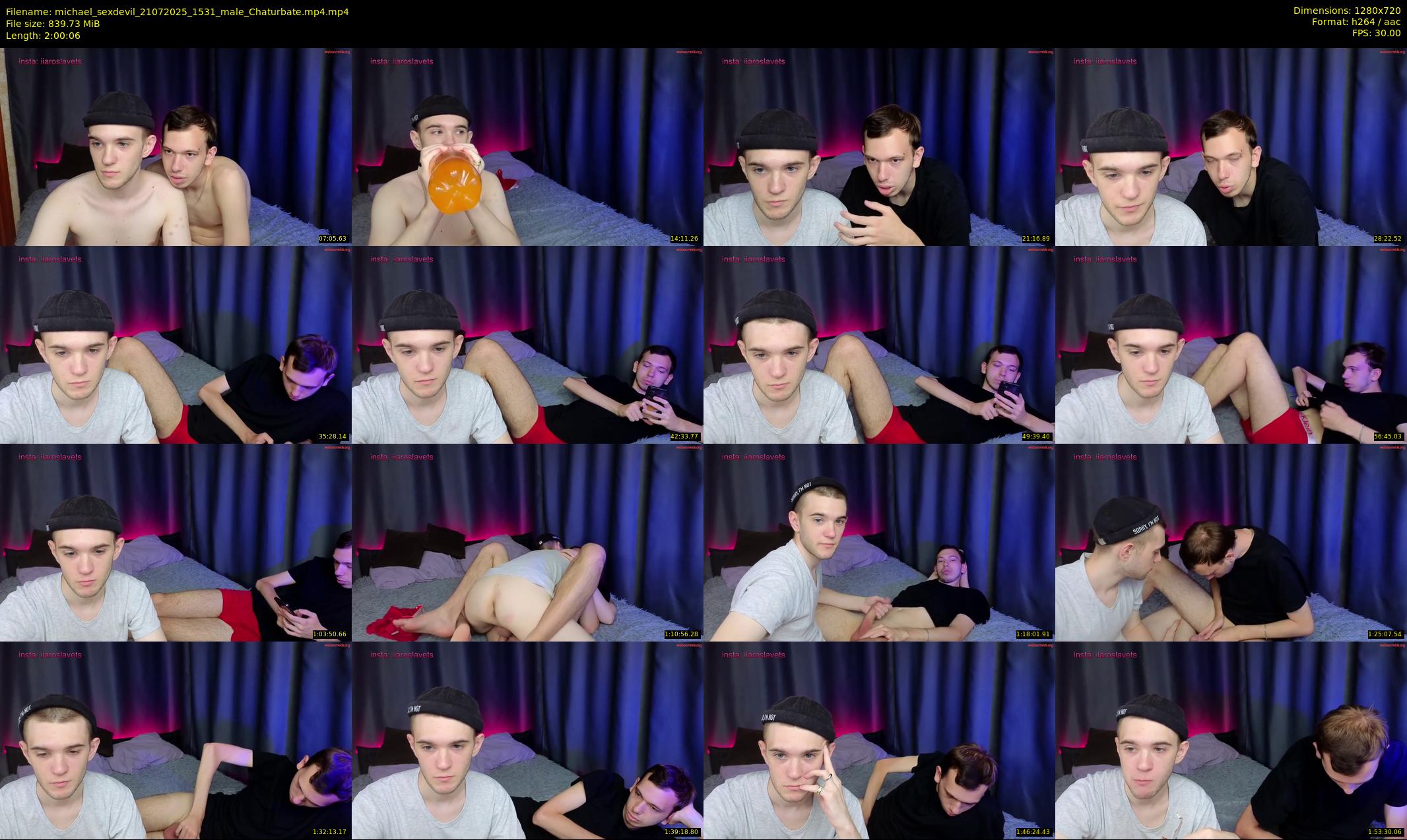 michael_sexdevil — 121 minute Chaturbate male cam show recording, 720p, Jul 21, 2025
