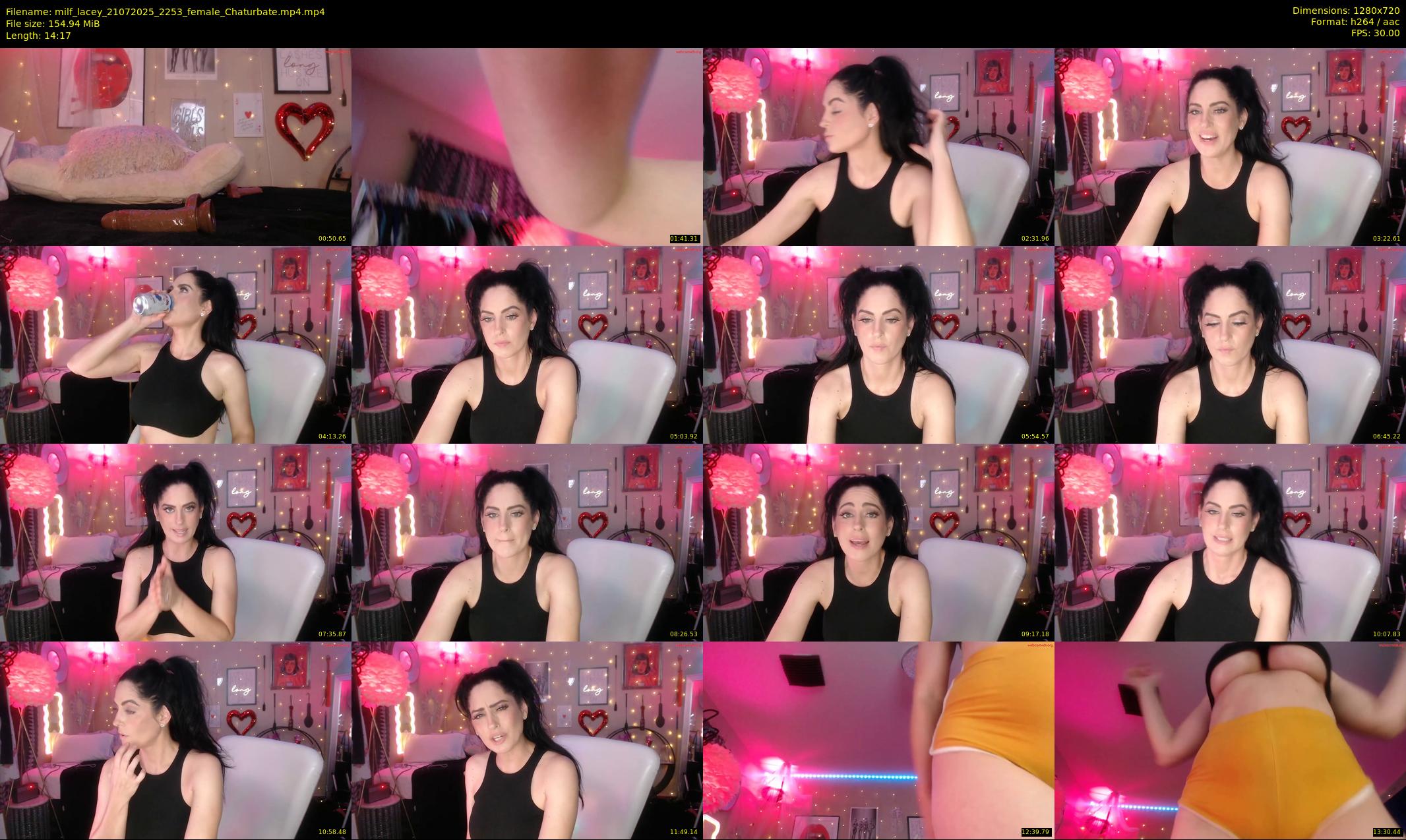 milf_lacey — 15 minute Chaturbate female cam show recording, 720p, Jul 21, 2025