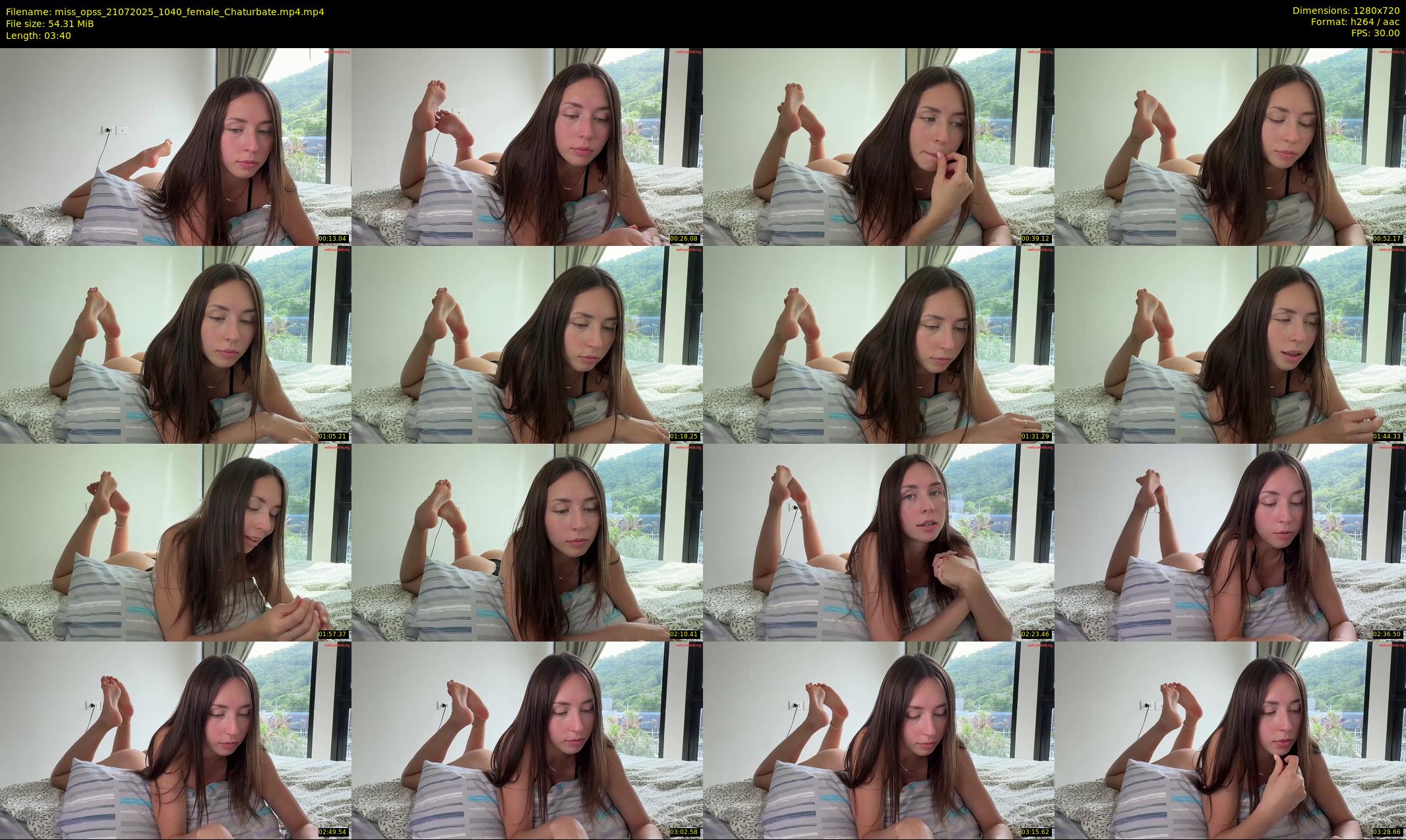 miss_opss — 4 minute Chaturbate female cam show recording, 720p, Jul 21, 2025