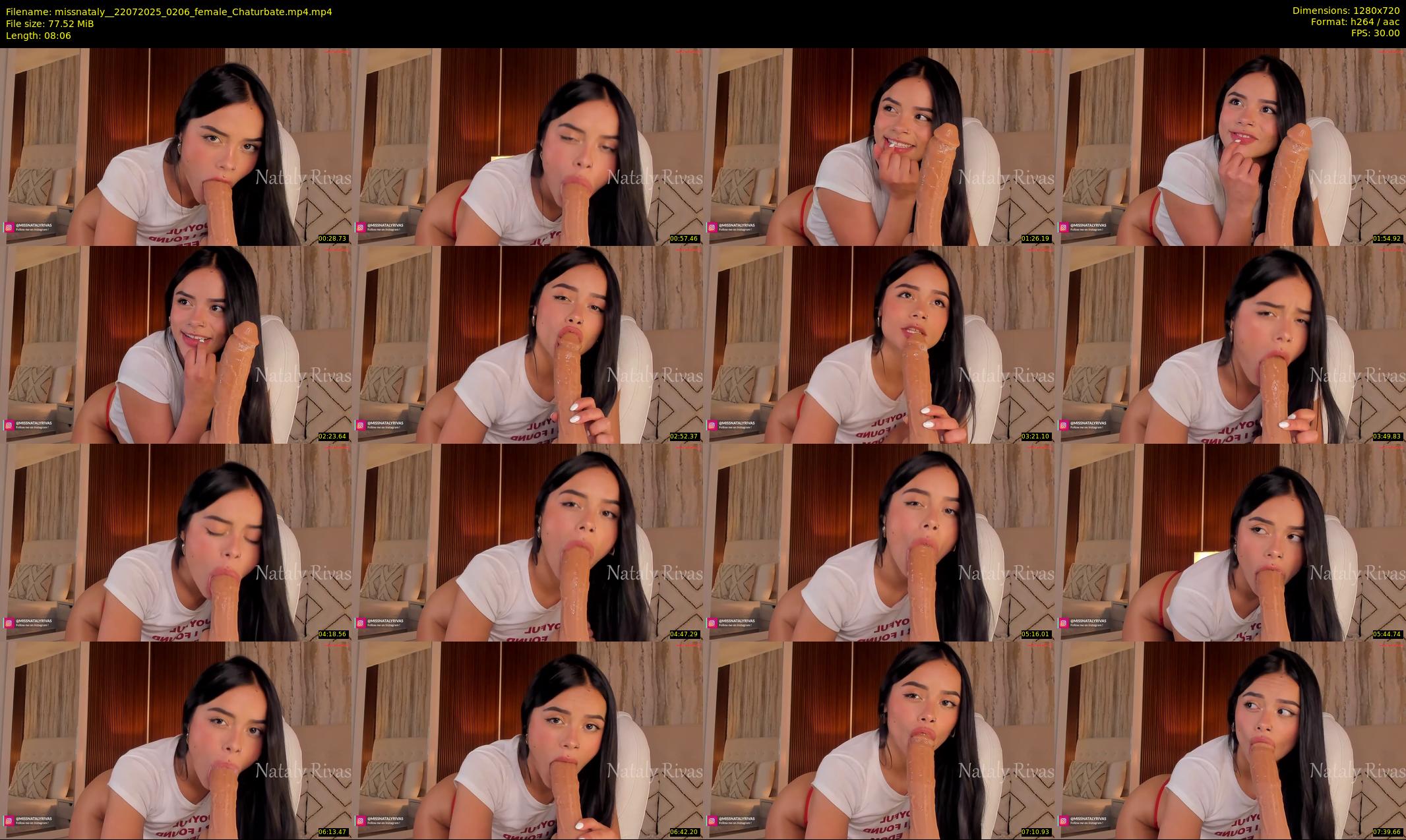 missnataly_ — 9 minute Chaturbate female cam show recording, 720p, Jul 22, 2025