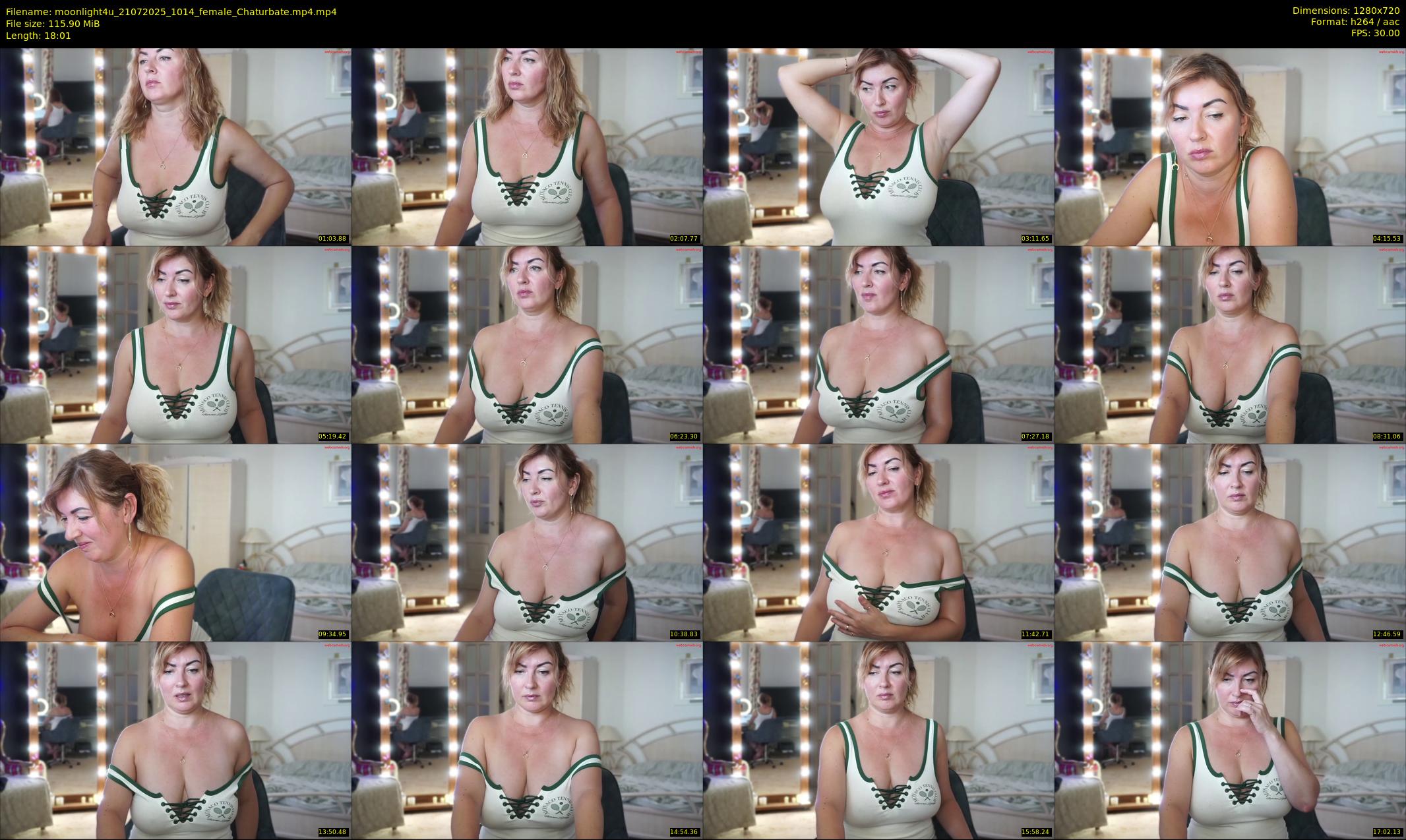 moonlight4u — 19 minute Chaturbate female cam show recording, 720p, Jul 21, 2025