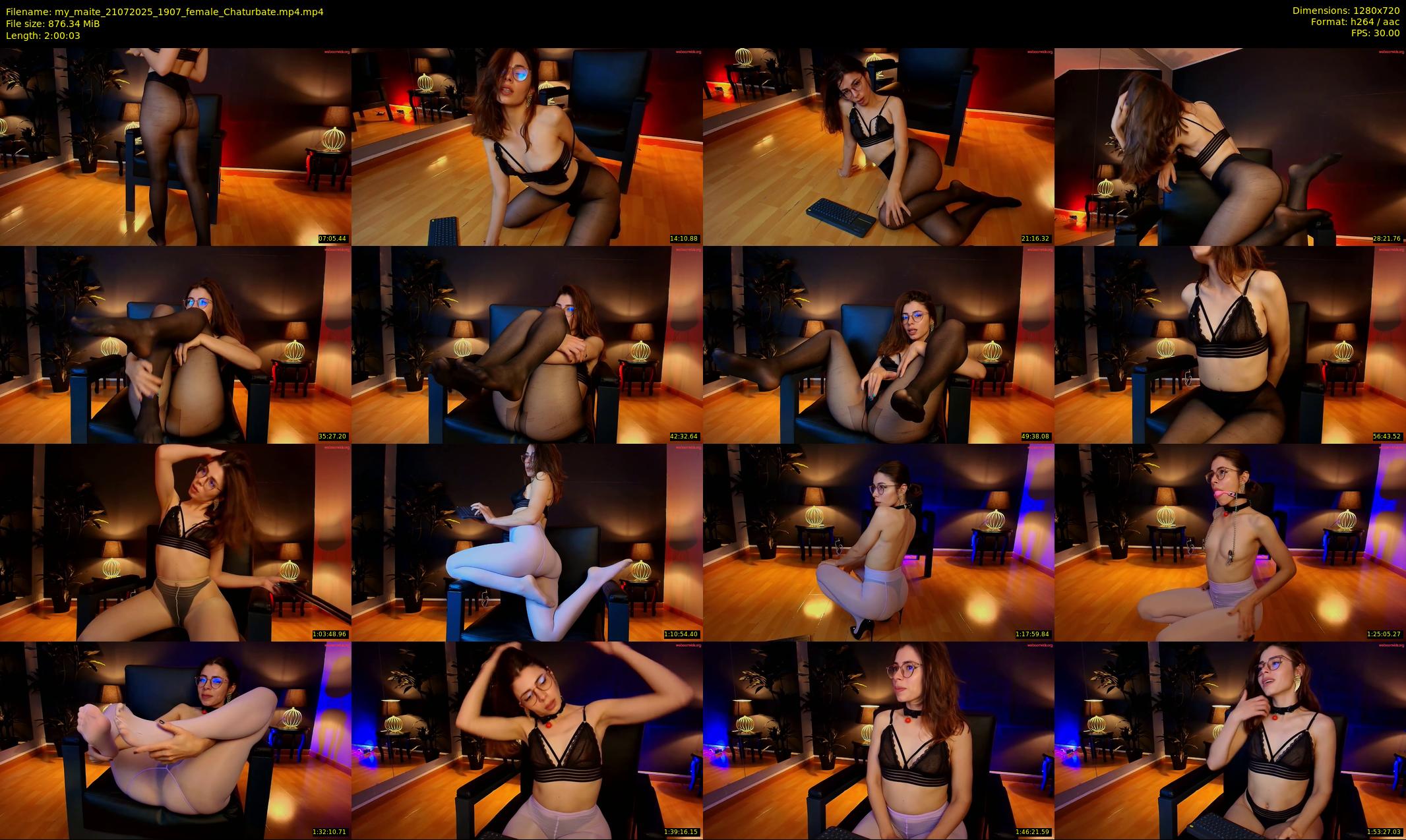 my_maite — 121 minute Chaturbate female cam show recording, 720p, Jul 21, 2025