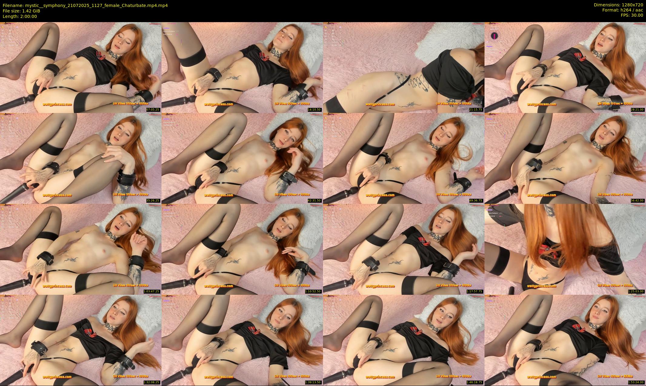mystic__symphony — 120 minute Chaturbate female cam show recording, 720p, Jul 21, 2025