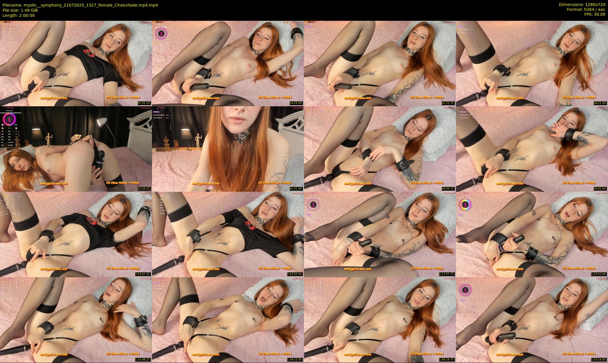 mystic__symphony — 120 minute Chaturbate female cam show recording, 720p, Jul 21, 2025