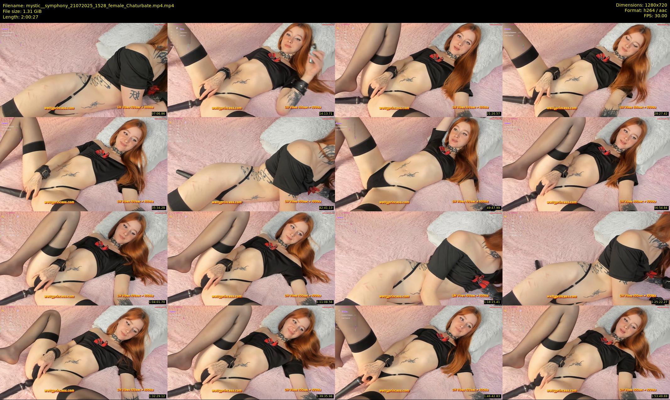 mystic__symphony — 121 minute Chaturbate female cam show recording, 720p, Jul 21, 2025