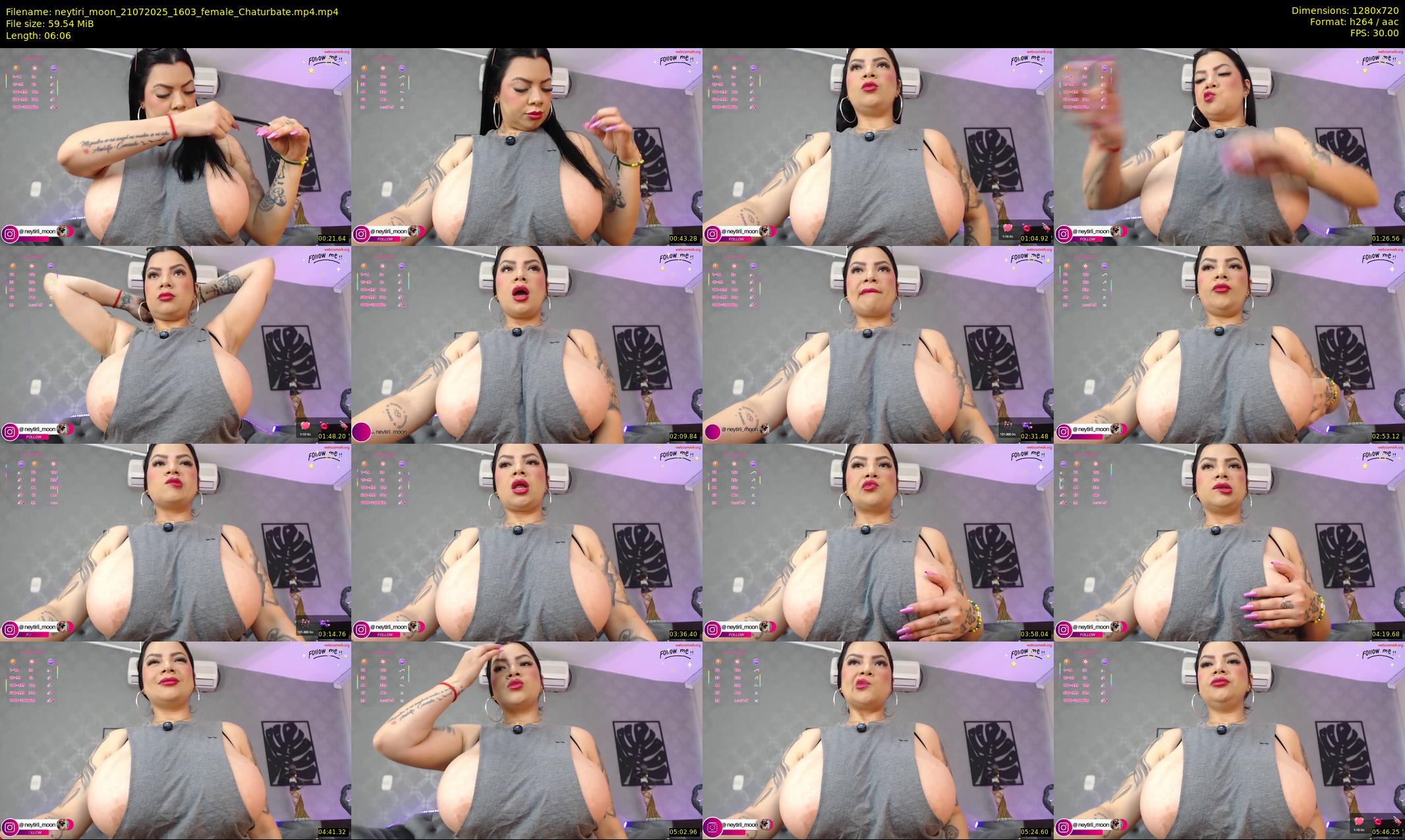 neytiri_moon — 7 minute Chaturbate female cam show recording, 720p, Jul 21, 2025