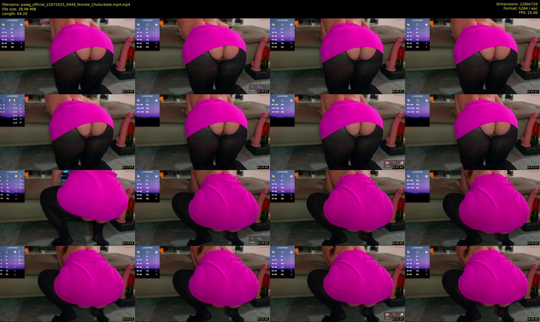 pawg_official — 5 minute Chaturbate female cam show recording, 720p, Jul 22, 2025