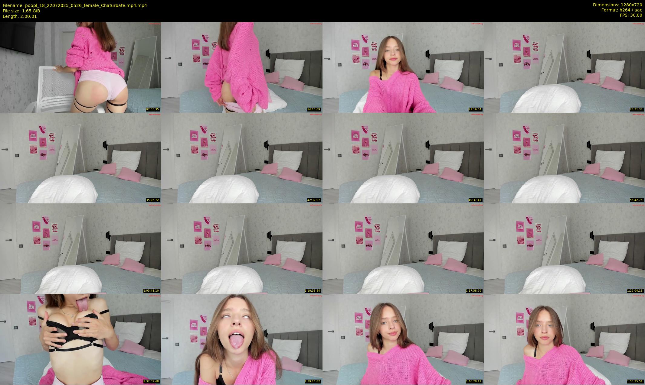 poopl_18 — 121 minute Chaturbate female cam show recording, 720p, Jul 22, 2025