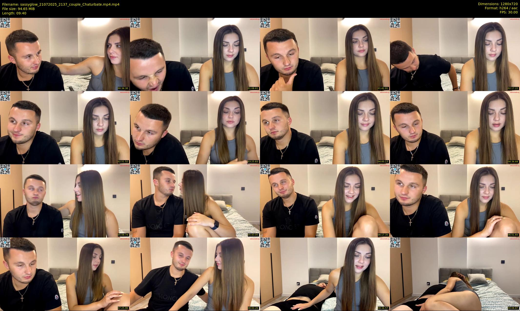 sassyglow — 10 minute Chaturbate couple cam show recording, 720p, Jul 21, 2025