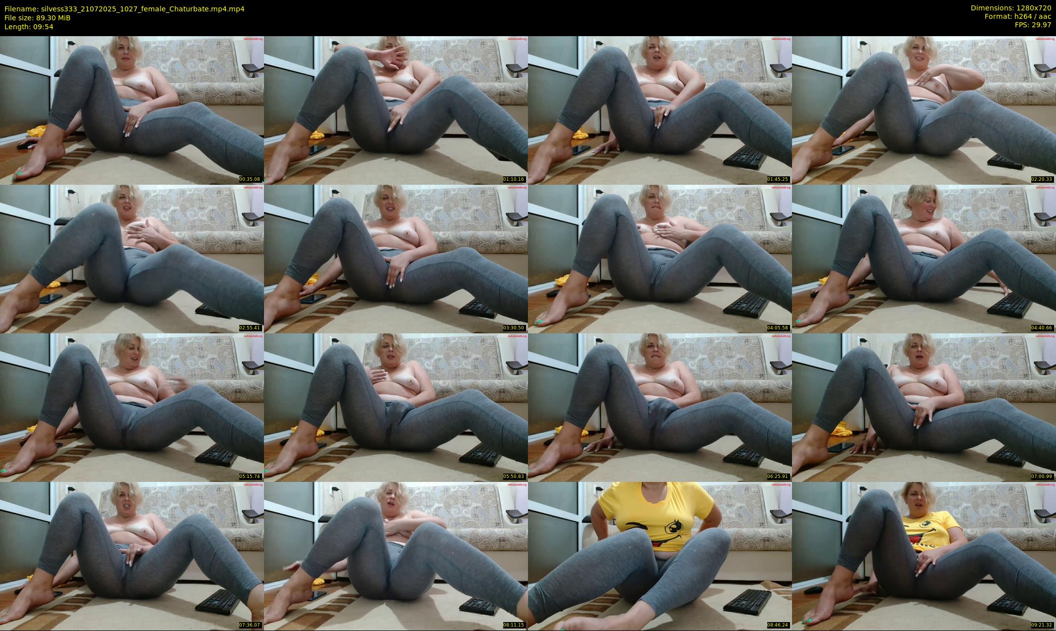silvess333 — 10 minute Chaturbate female cam show recording, 720p, Jul 21, 2025
