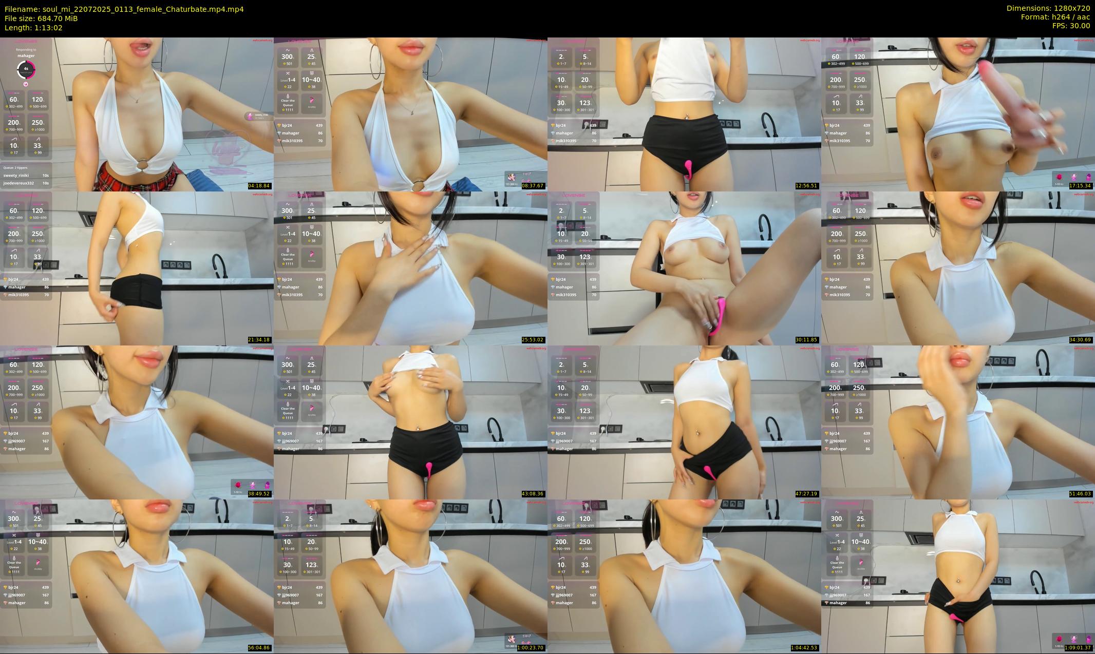 soul_mi — 74 minute Chaturbate female cam show recording, 720p, Jul 22, 2025