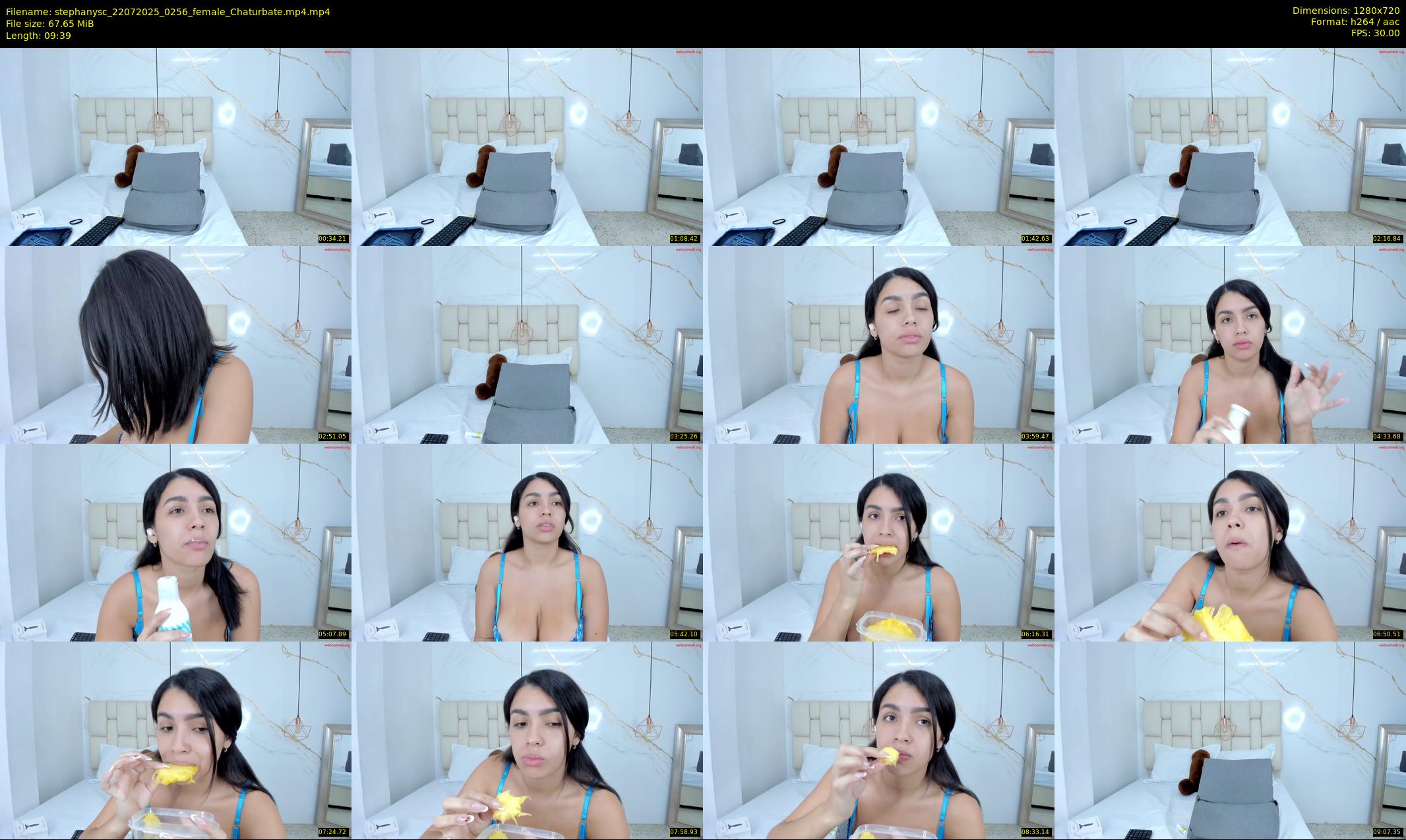 stephanysc — 10 minute Chaturbate female cam show recording, 720p, Jul 22, 2025