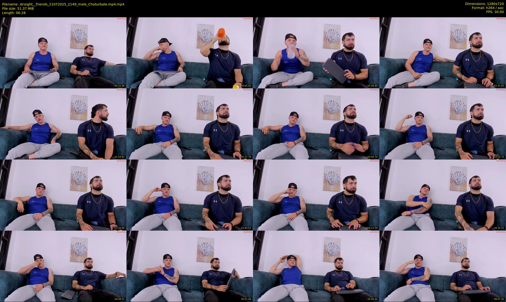 straight__friends — 7 minute Chaturbate male cam show recording, 720p, Jul 21, 2025