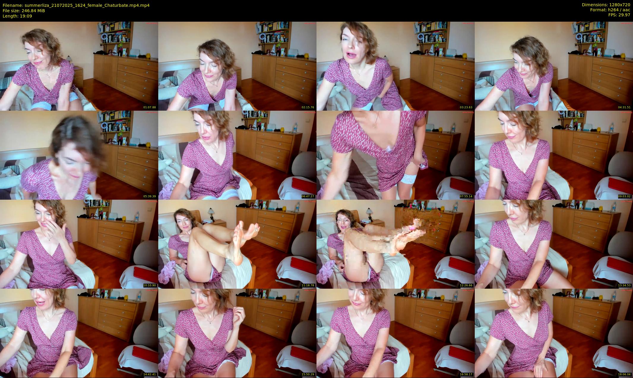 summerliza — 20 minute Chaturbate female cam show recording, 720p, Jul 21, 2025