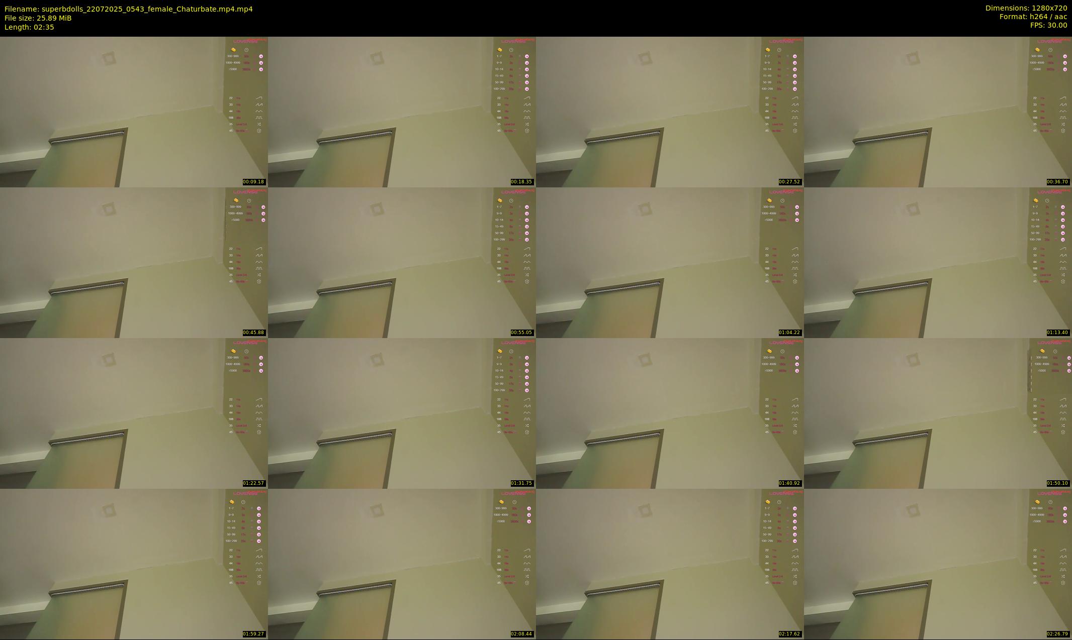 superbdolls — 3 minute Chaturbate couple cam show recording, 720p, Jul 22, 2025