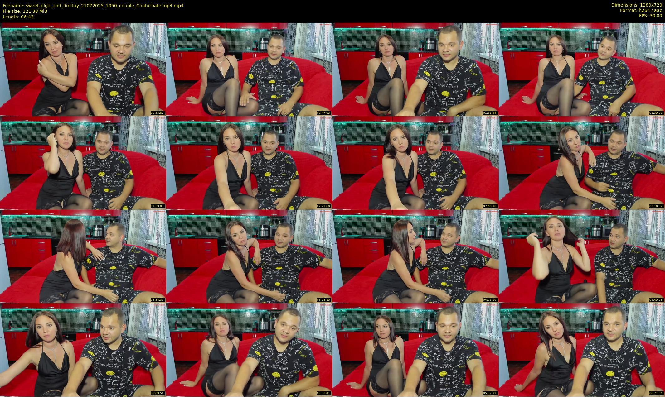 sweet_olga_and_dmitriy — 7 minute Chaturbate couple cam show recording, 720p, Jul 21, 2025
