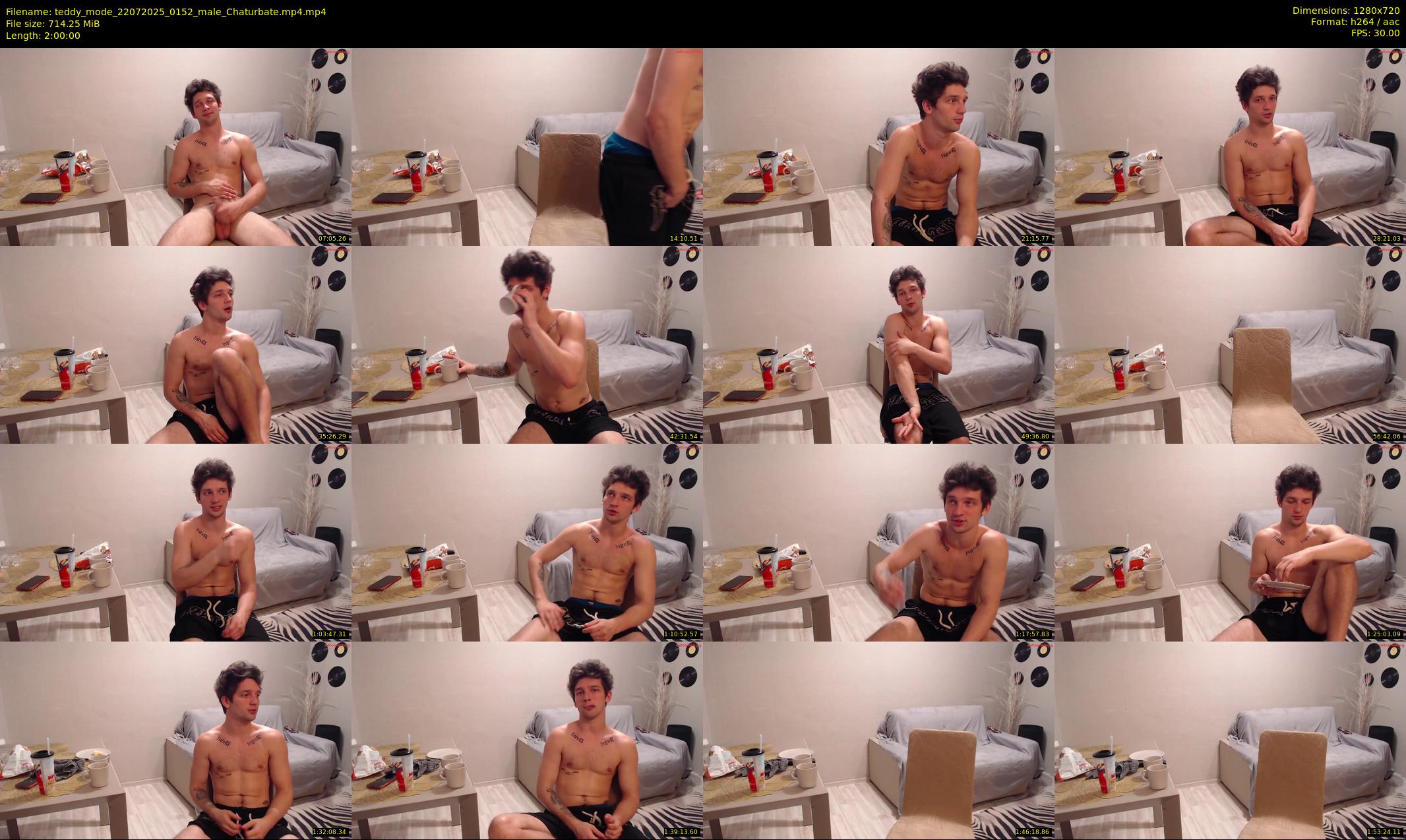 teddy_mode — 120 minute Chaturbate couple cam show recording, 720p, Jul 22, 2025