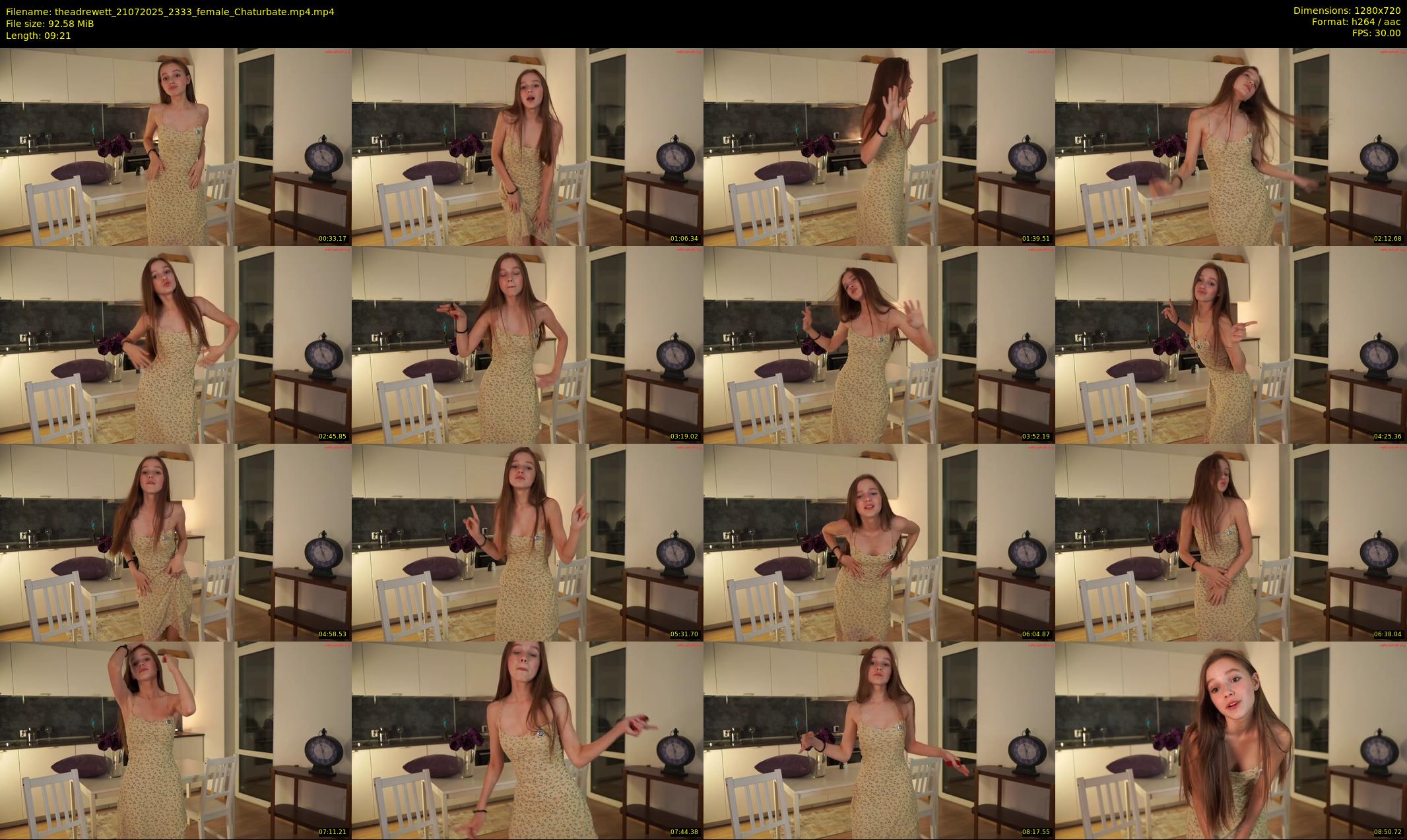 theadrewett — 10 minute Chaturbate female cam show recording, 720p, Jul 21, 2025