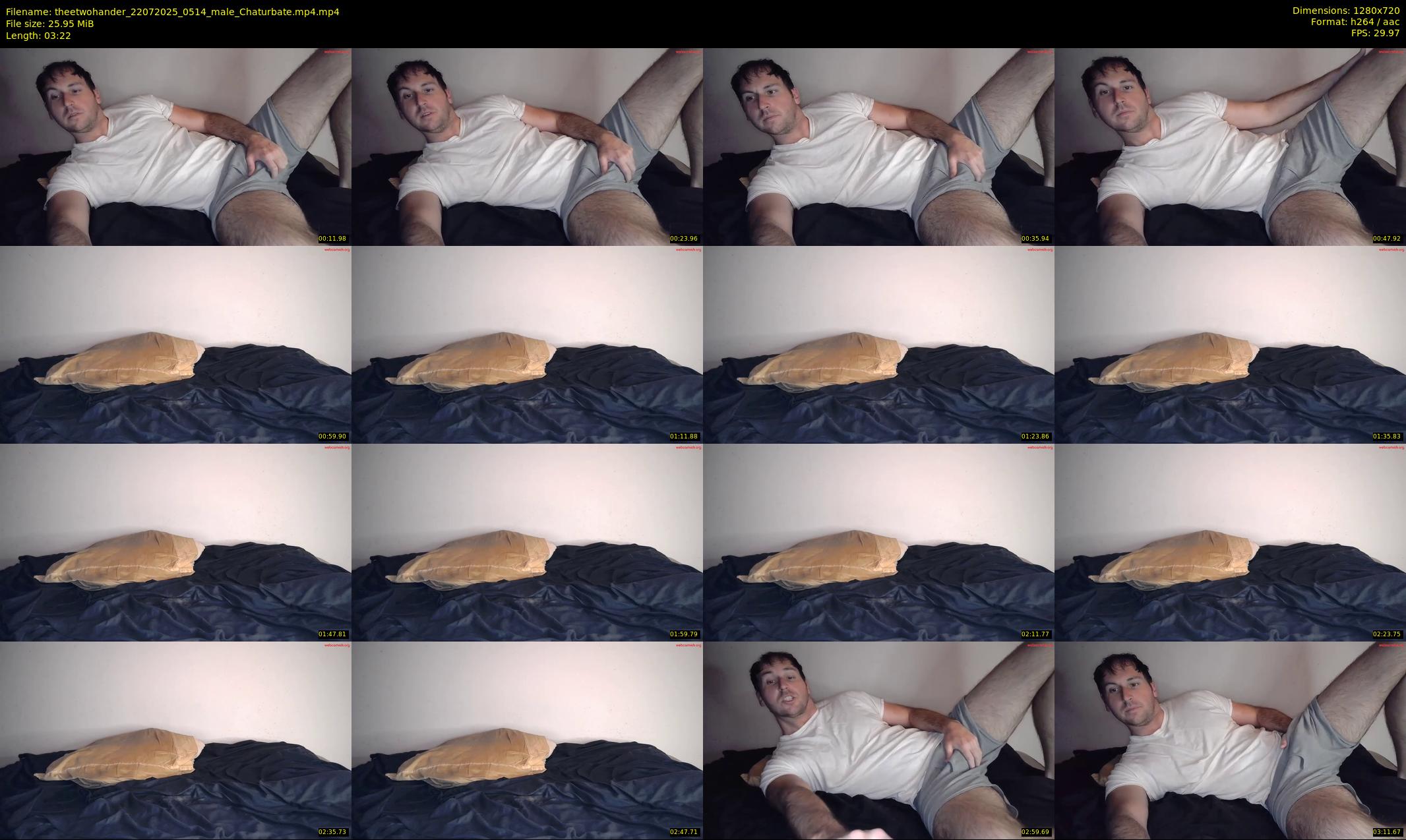 theetwohander — 4 minute Chaturbate male cam show recording, 720p, Jul 22, 2025