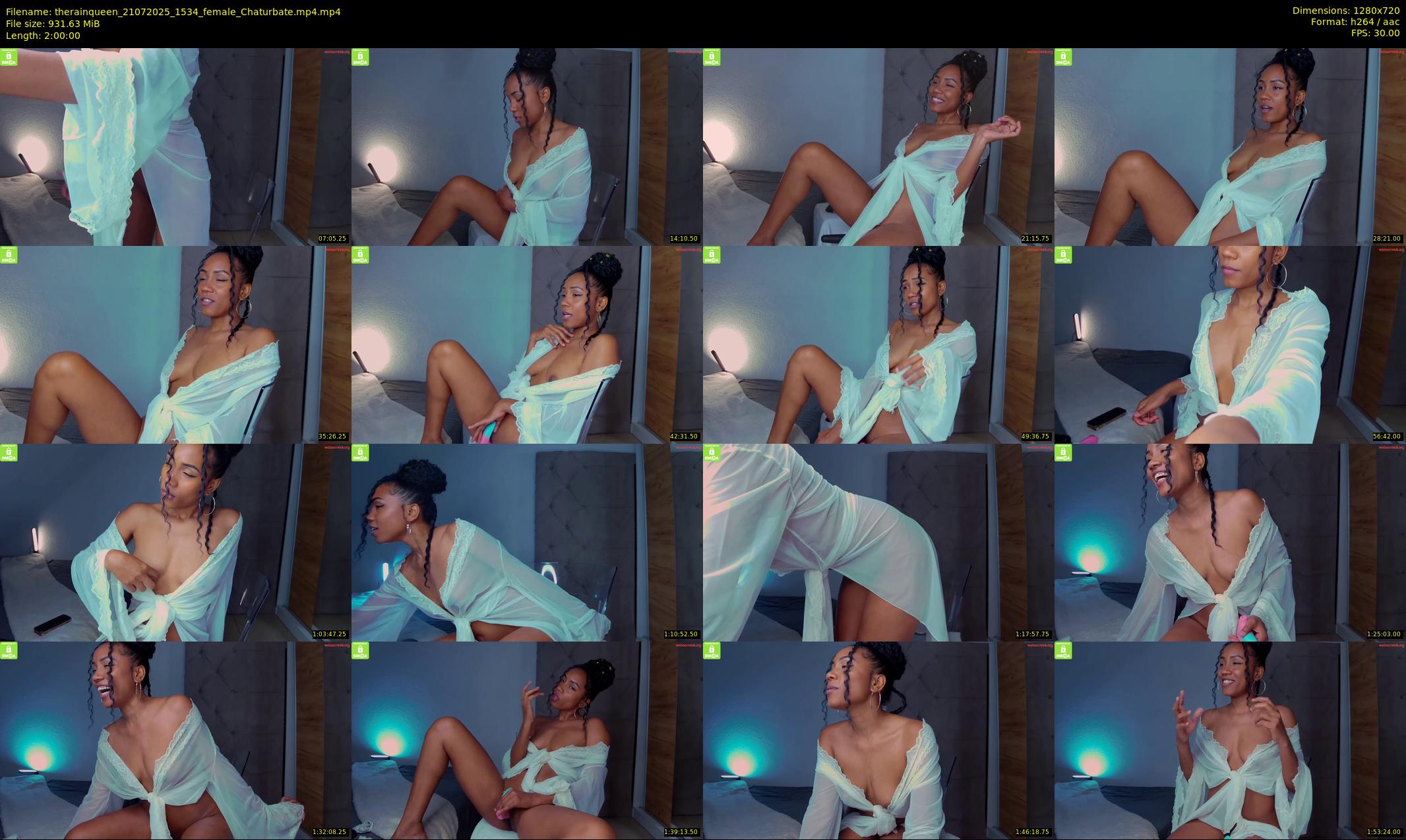 therainqueen — 120 minute Chaturbate female cam show recording, 720p, Jul 21, 2025