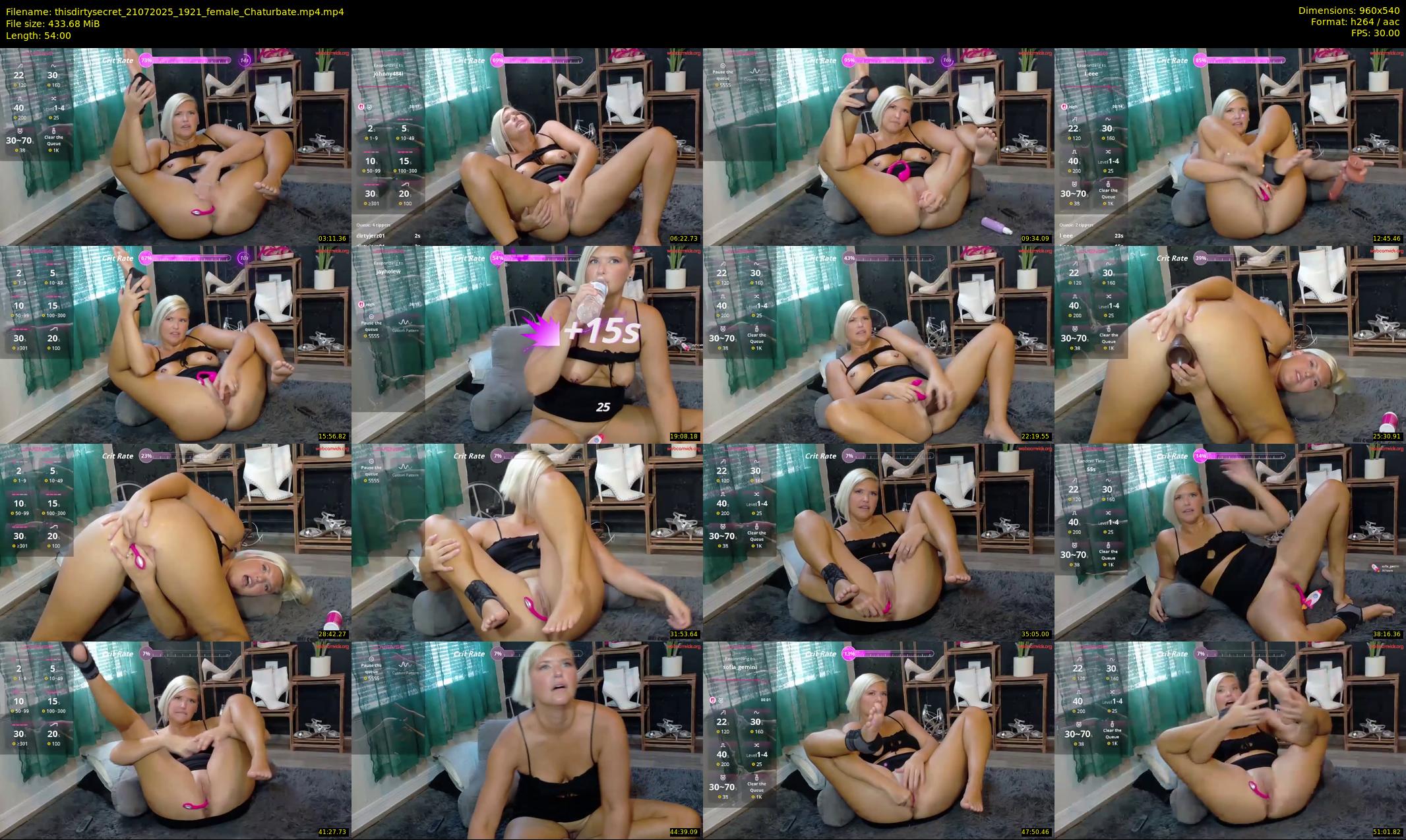 thisdirtysecret — 54 minute Chaturbate couple cam show recording, 480p, Jul 21, 2025