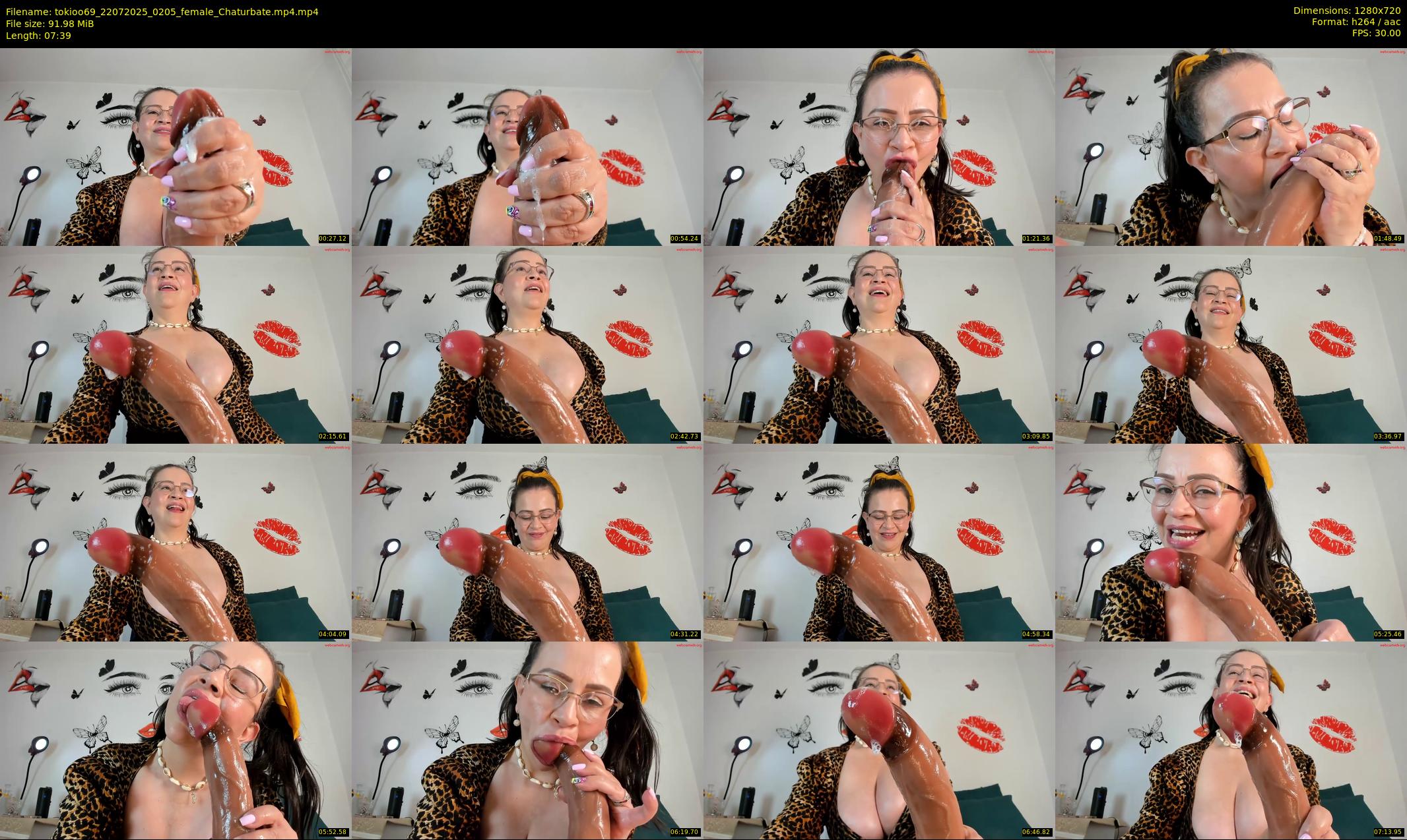 tokioo69 — 8 minute Chaturbate female cam show recording, 720p, Jul 22, 2025