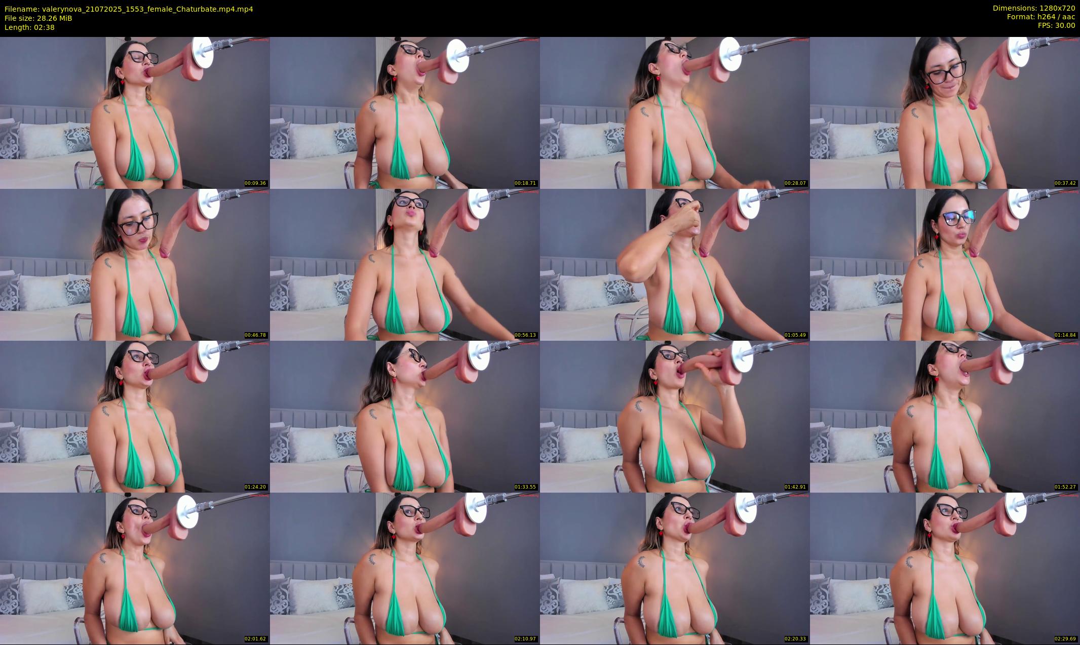 valerynova — 3 minute Chaturbate female cam show recording, 720p, Jul 21, 2025