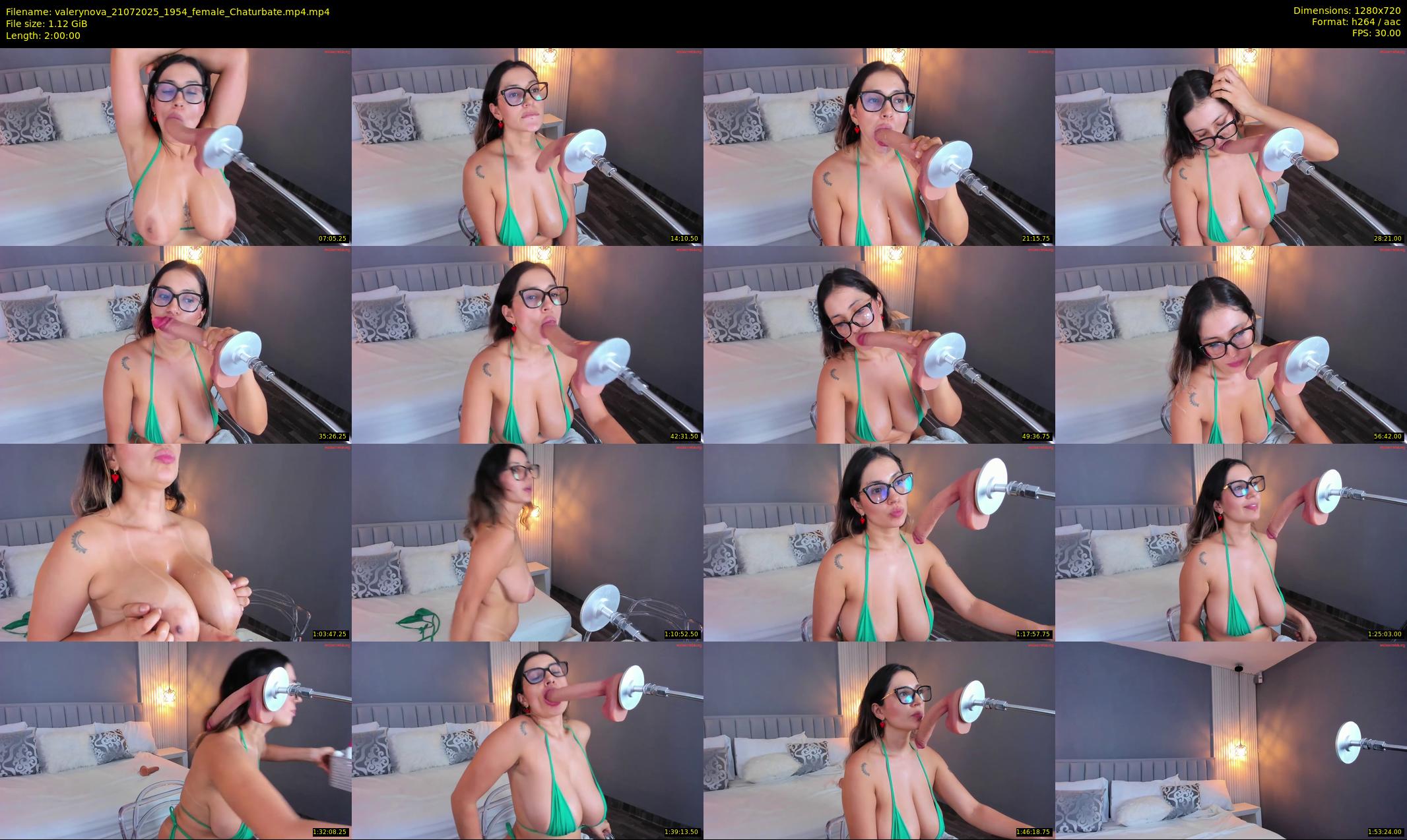 valerynova — 120 minute Chaturbate female cam show recording, 720p, Jul 21, 2025