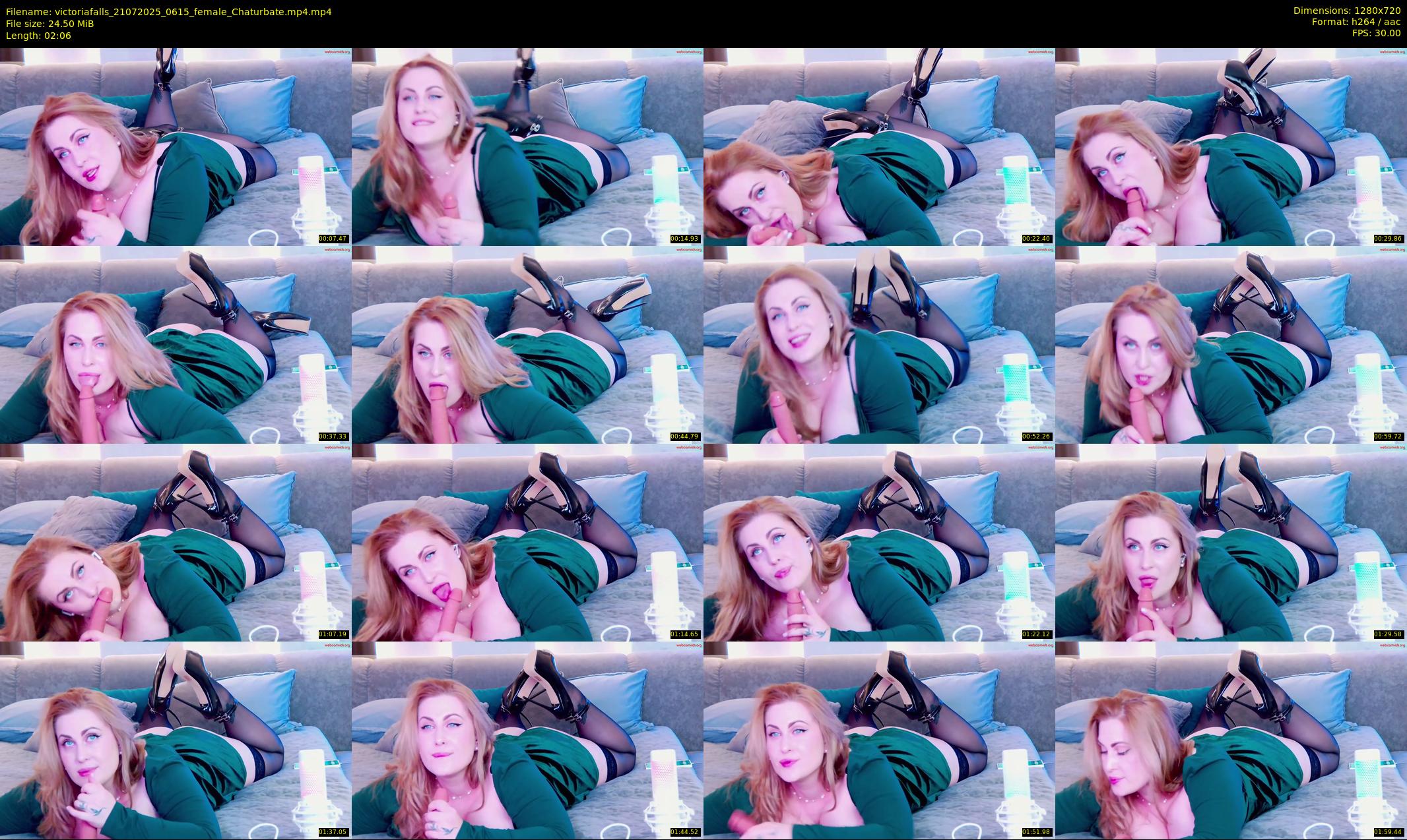 victoriafalls — 3 minute Chaturbate female cam show recording, 720p, Jul 21, 2025