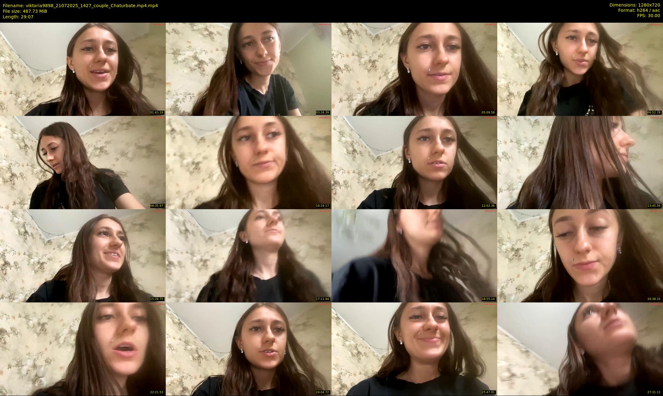 viktoria9898 — 30 minute Chaturbate couple cam show recording, 720p, Jul 21, 2025