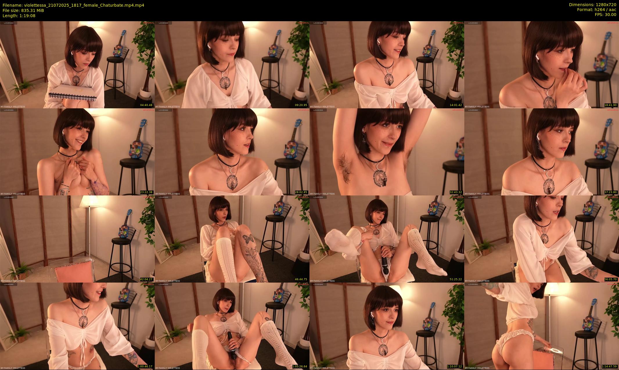 violettessa — 80 minute Chaturbate female cam show recording, 720p, Jul 21, 2025