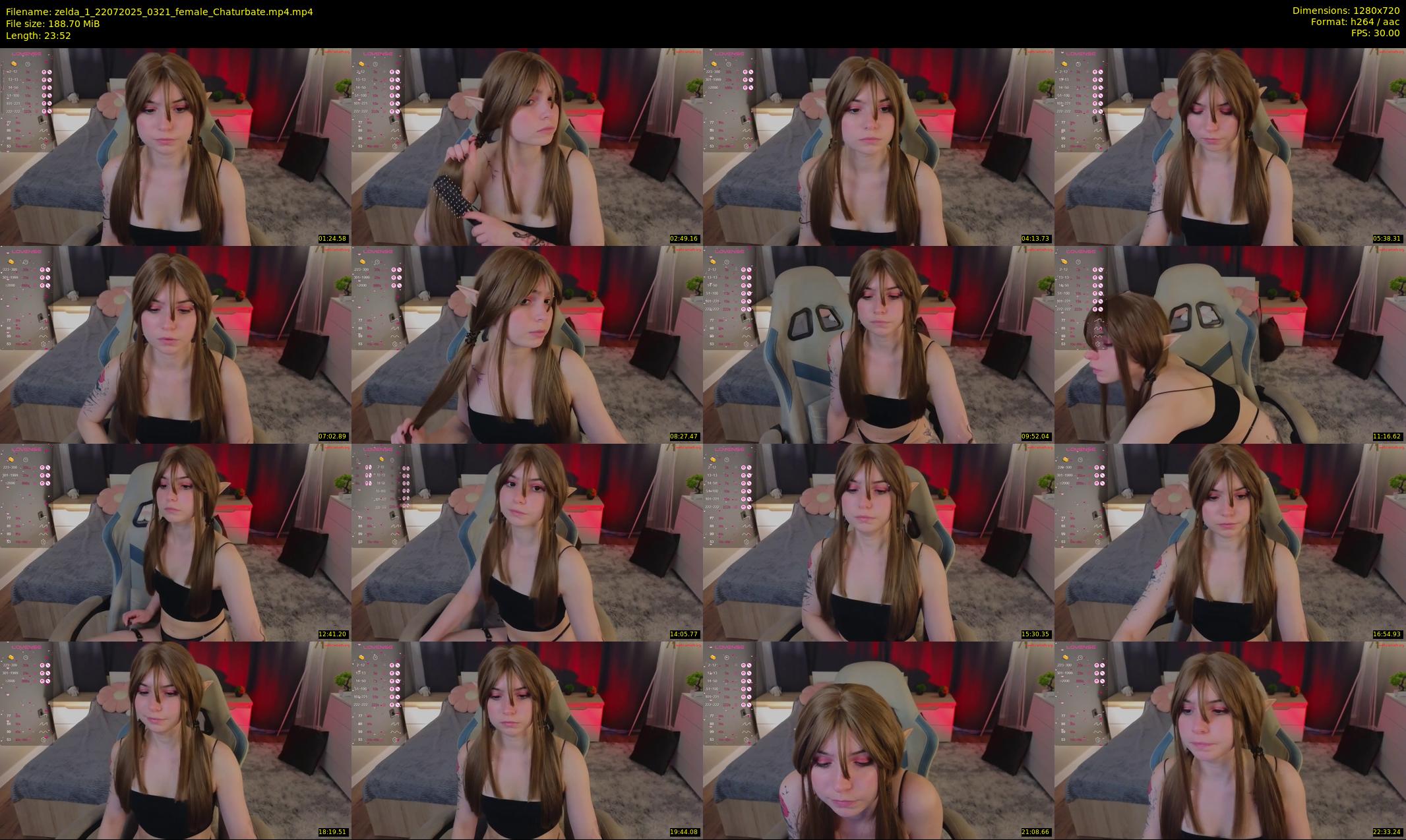 zelda_1 — 24 minute Chaturbate female cam show recording, 720p, Jul 22, 2025