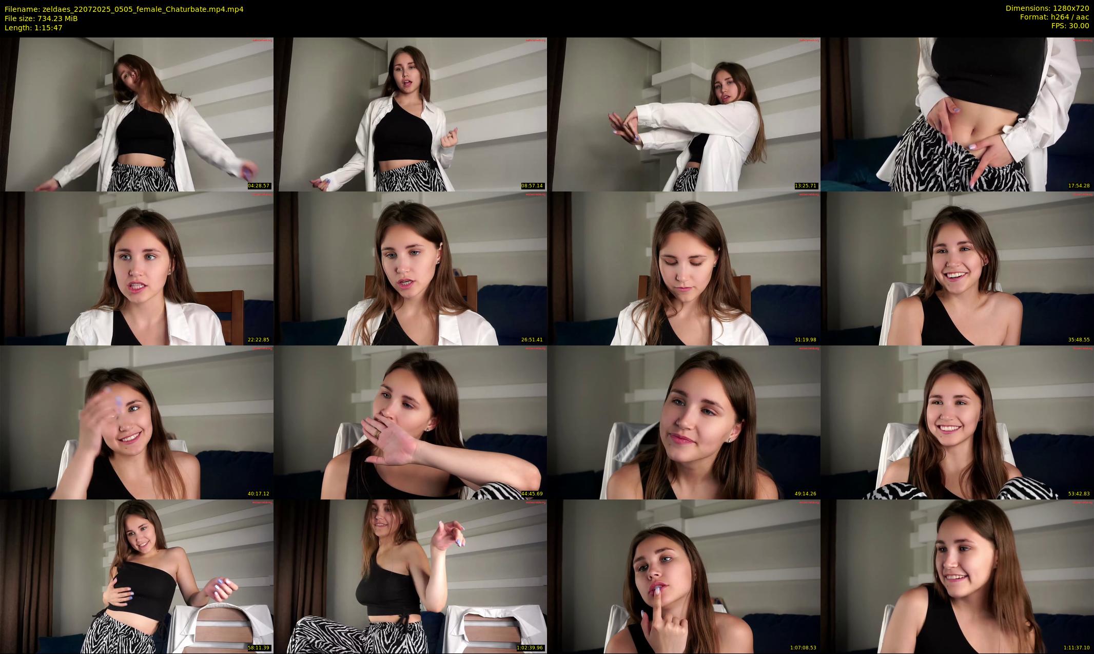 zeldaes — 76 minute Chaturbate female cam show recording, 720p, Jul 22, 2025