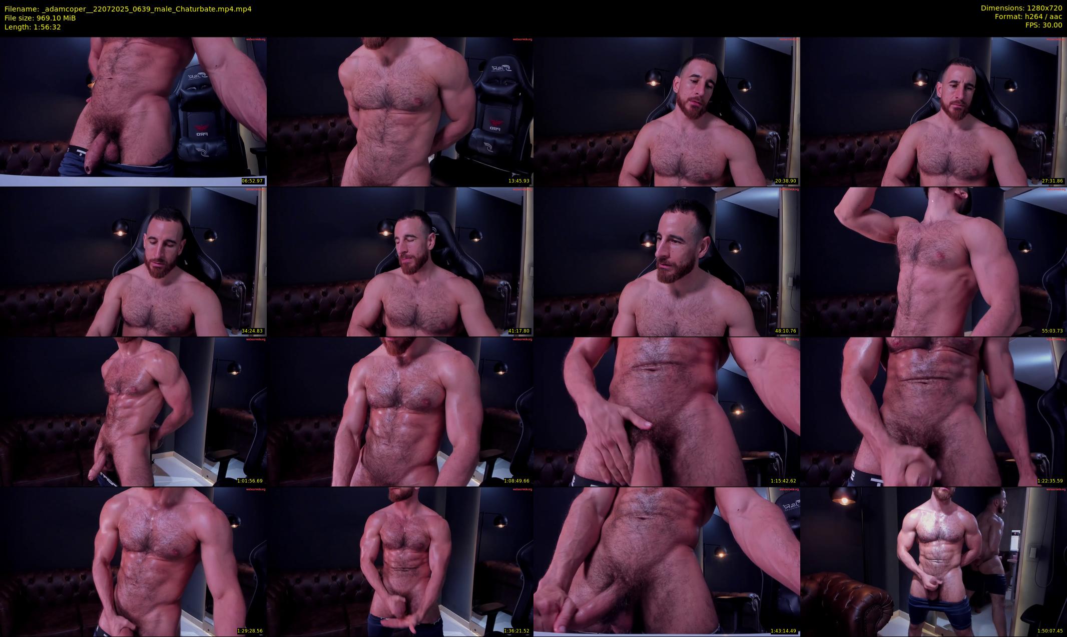 _adamcoper_ — 117 minute Chaturbate male cam show recording, 720p, Jul 22, 2025