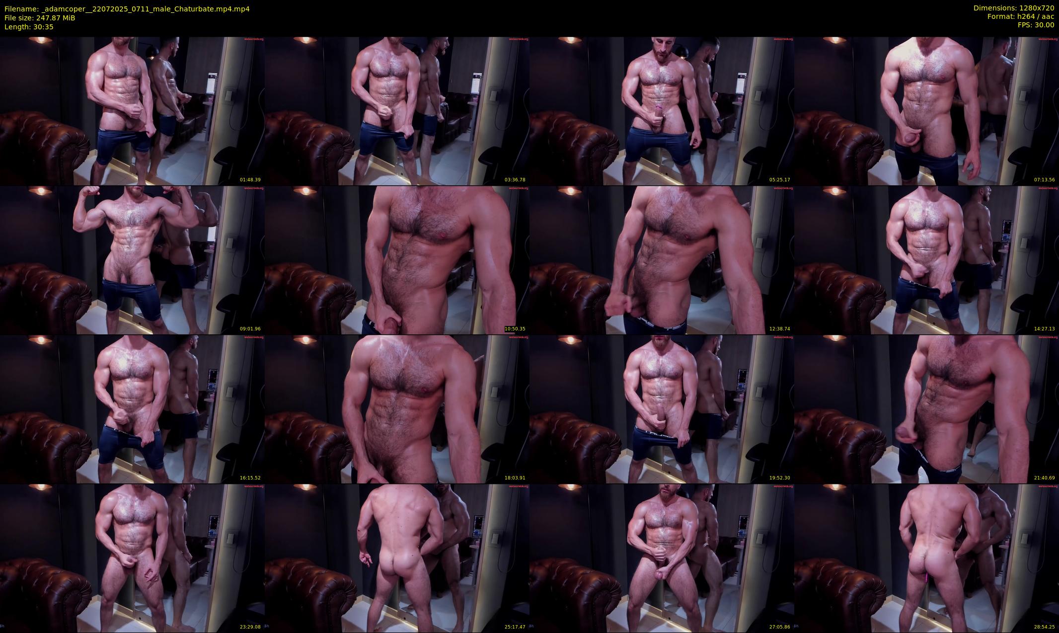 _adamcoper_ — 31 minute Chaturbate male cam show recording, 720p, Jul 22, 2025