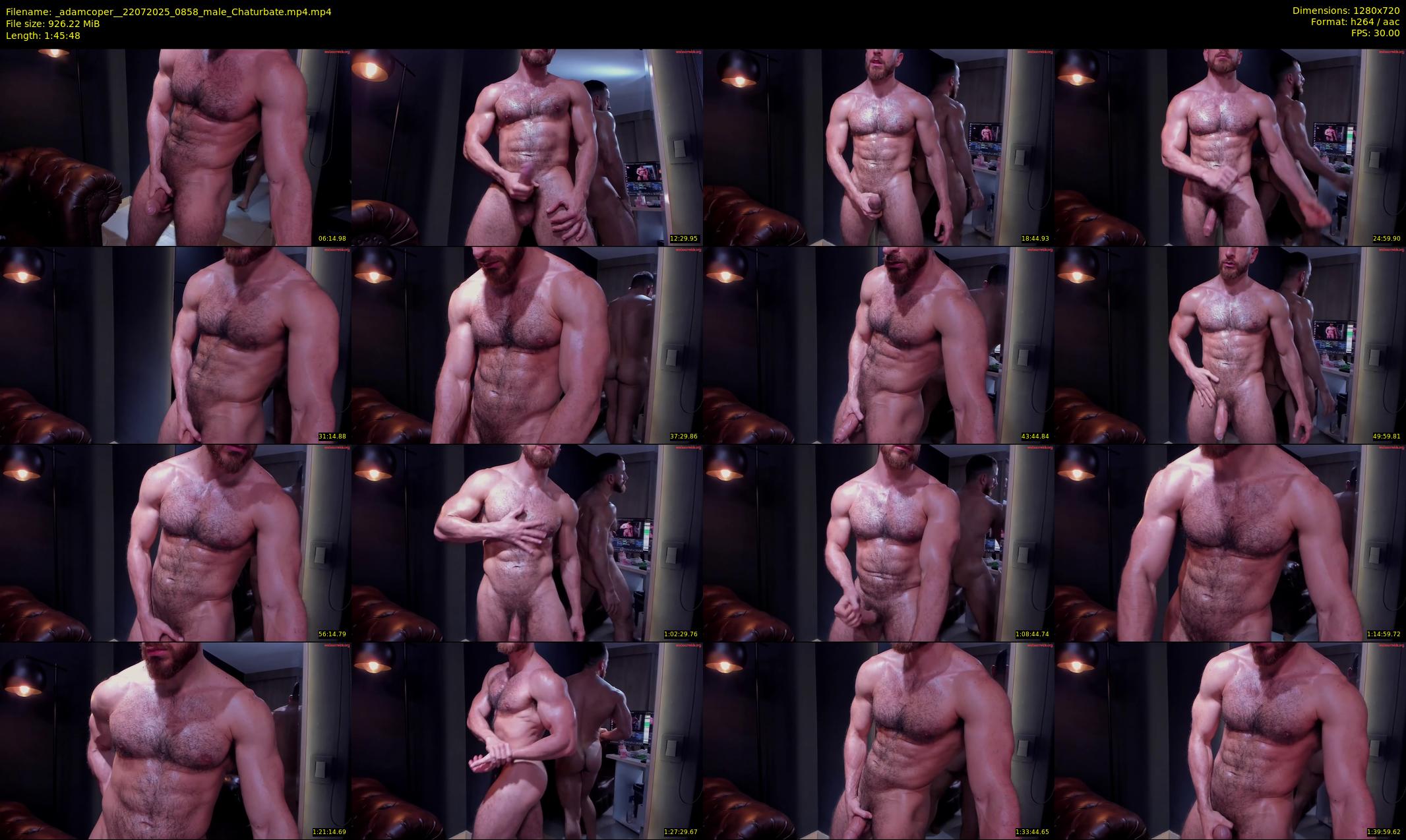 _adamcoper_ — 106 minute Chaturbate male cam show recording, 720p, Jul 22, 2025