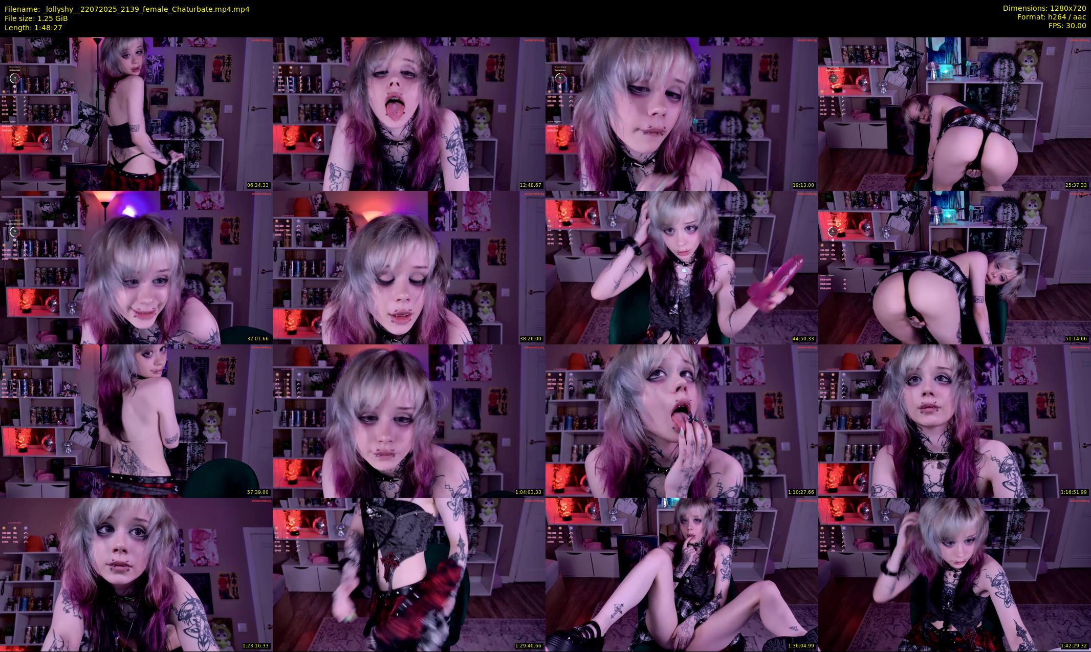 _lollyshy_ — 109 minute Chaturbate female cam show recording, 720p, Jul 22, 2025