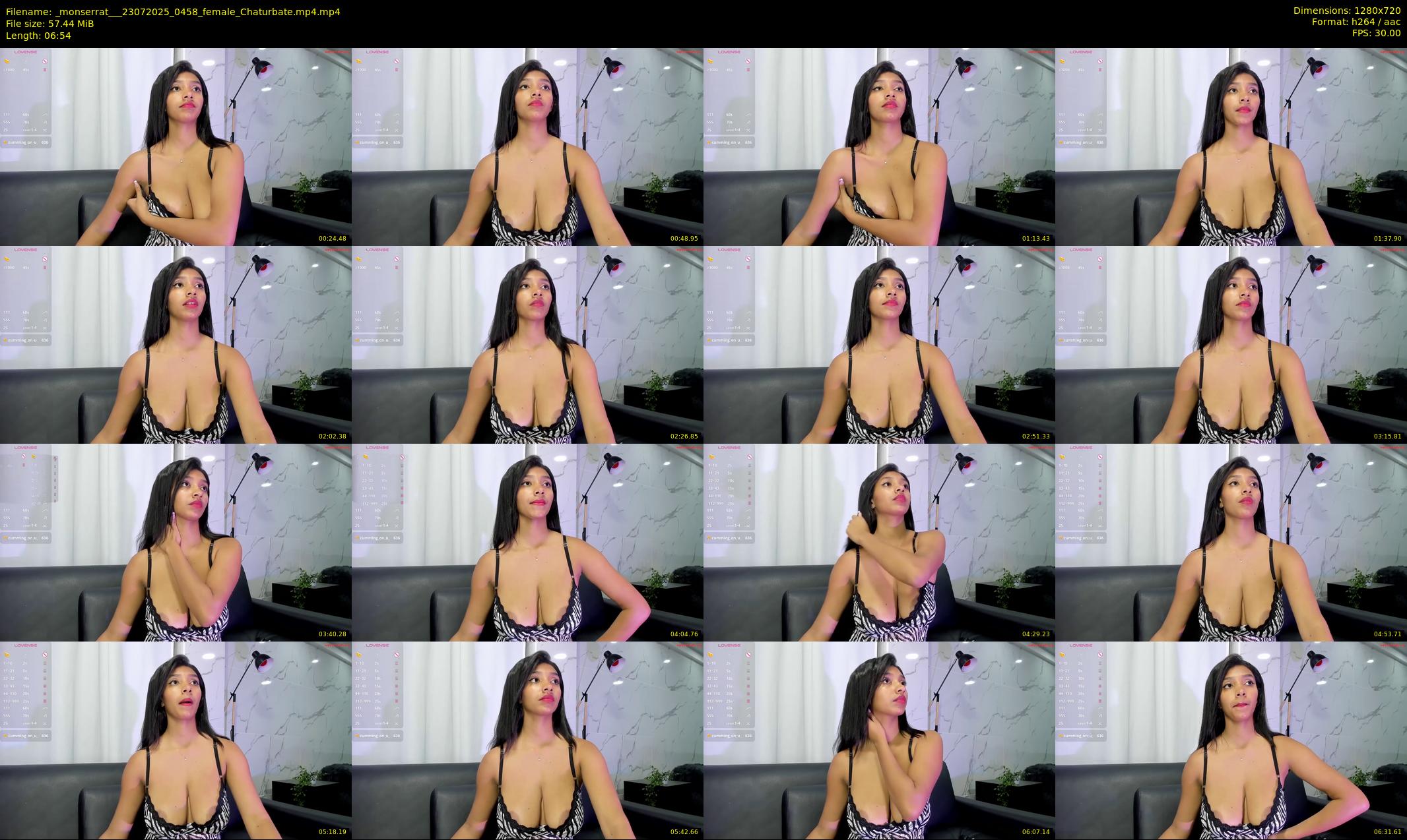 _monserrat__ — 7 minute Chaturbate female cam show recording, 720p, Jul 23, 2025