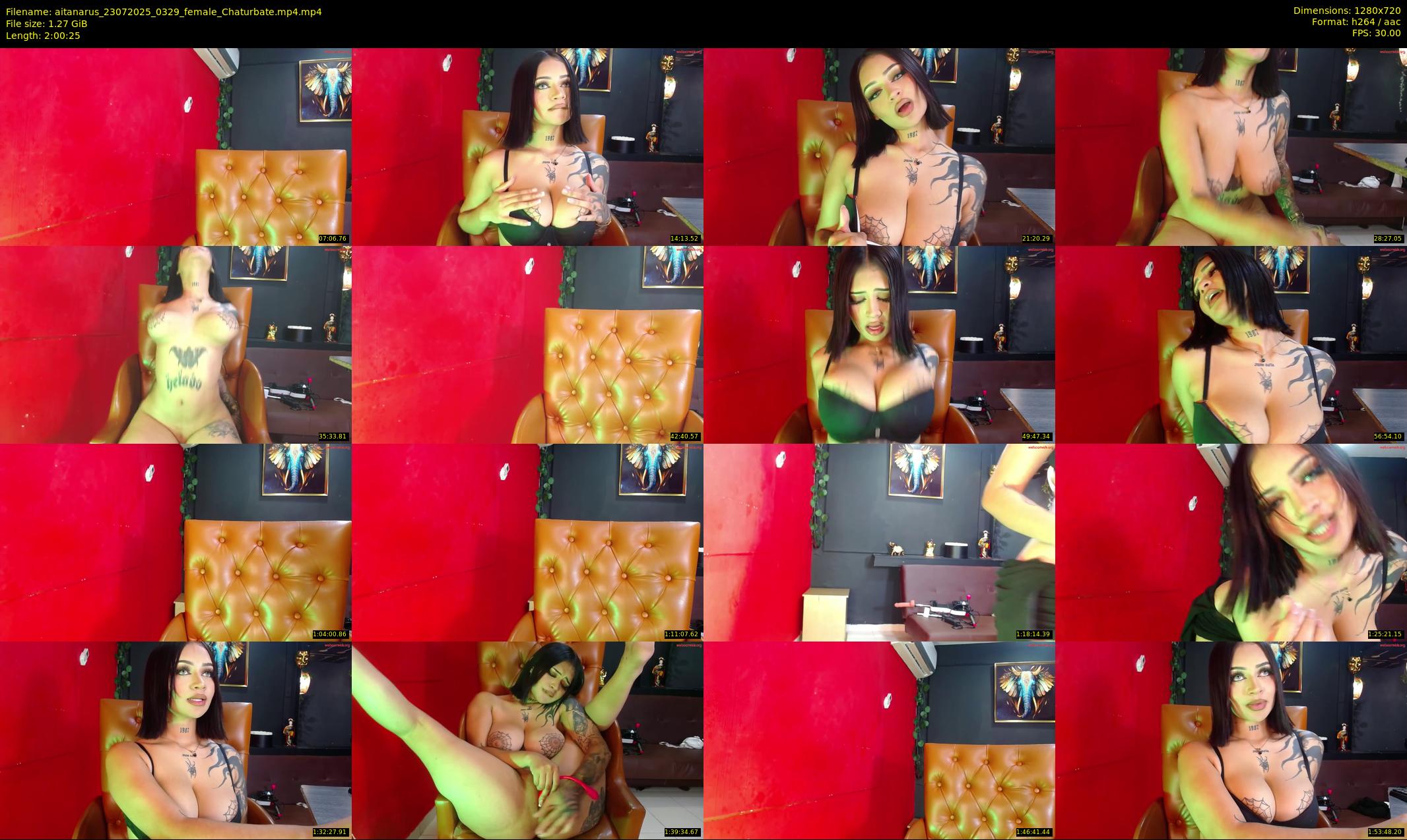 aitanarus — 121 minute Chaturbate female cam show recording, 720p, Jul 23, 2025