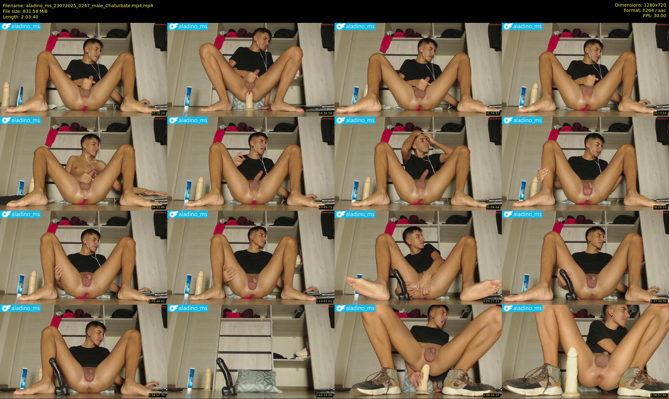 aladino_ms — 124 minute Chaturbate male cam show recording, 720p, Jul 23, 2025