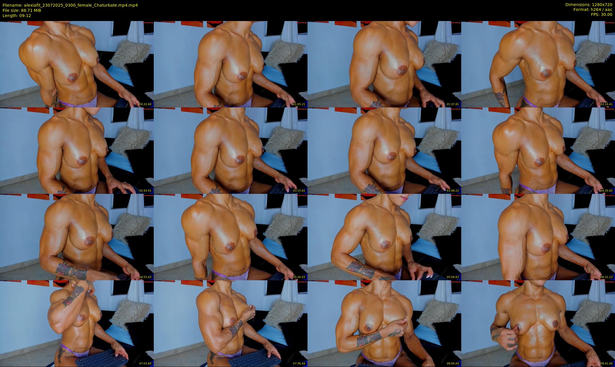alexiafit — 10 minute Chaturbate female cam show recording, 720p, Jul 23, 2025