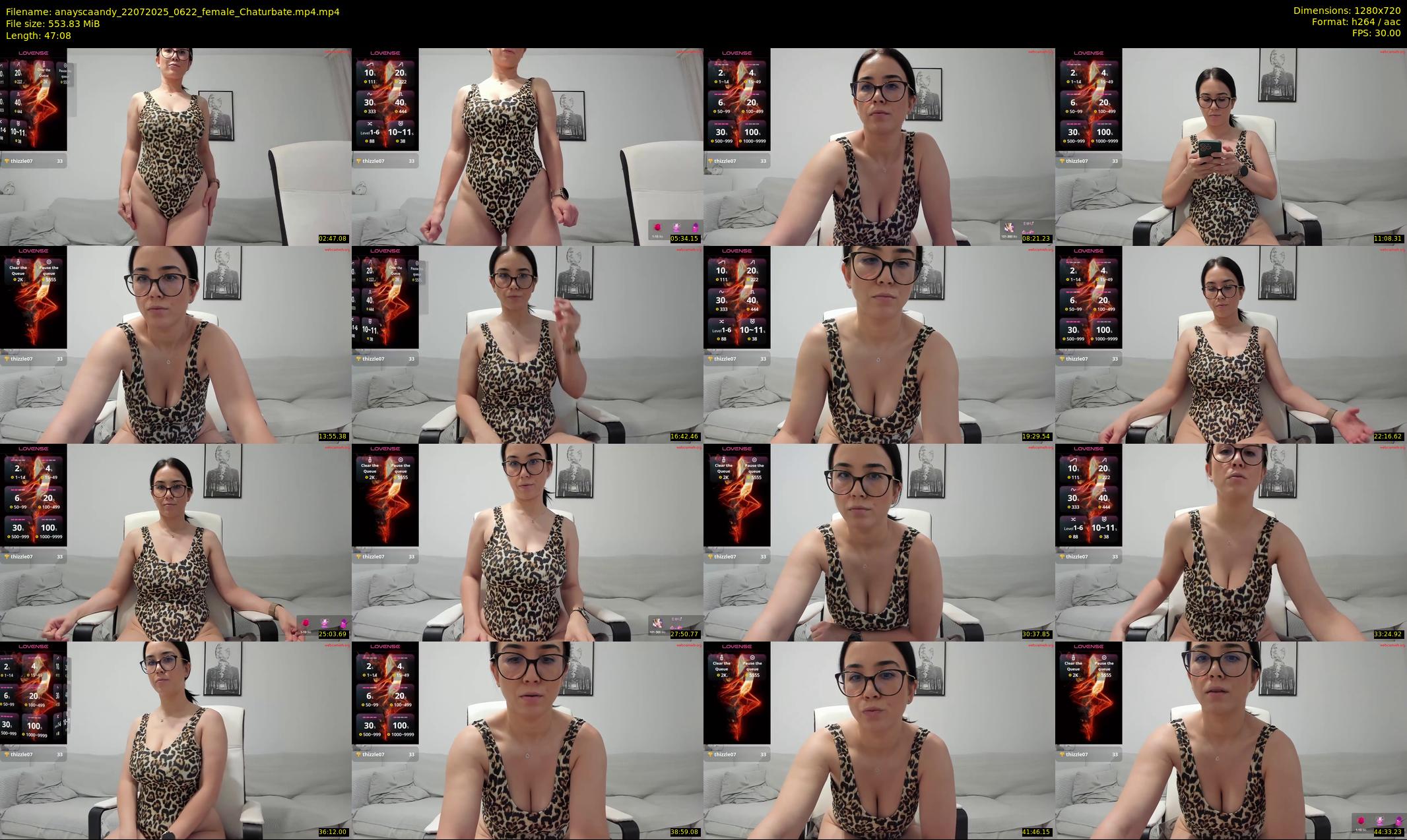 anayscaandy — 48 minute Chaturbate female cam show recording, 720p, Jul 22, 2025