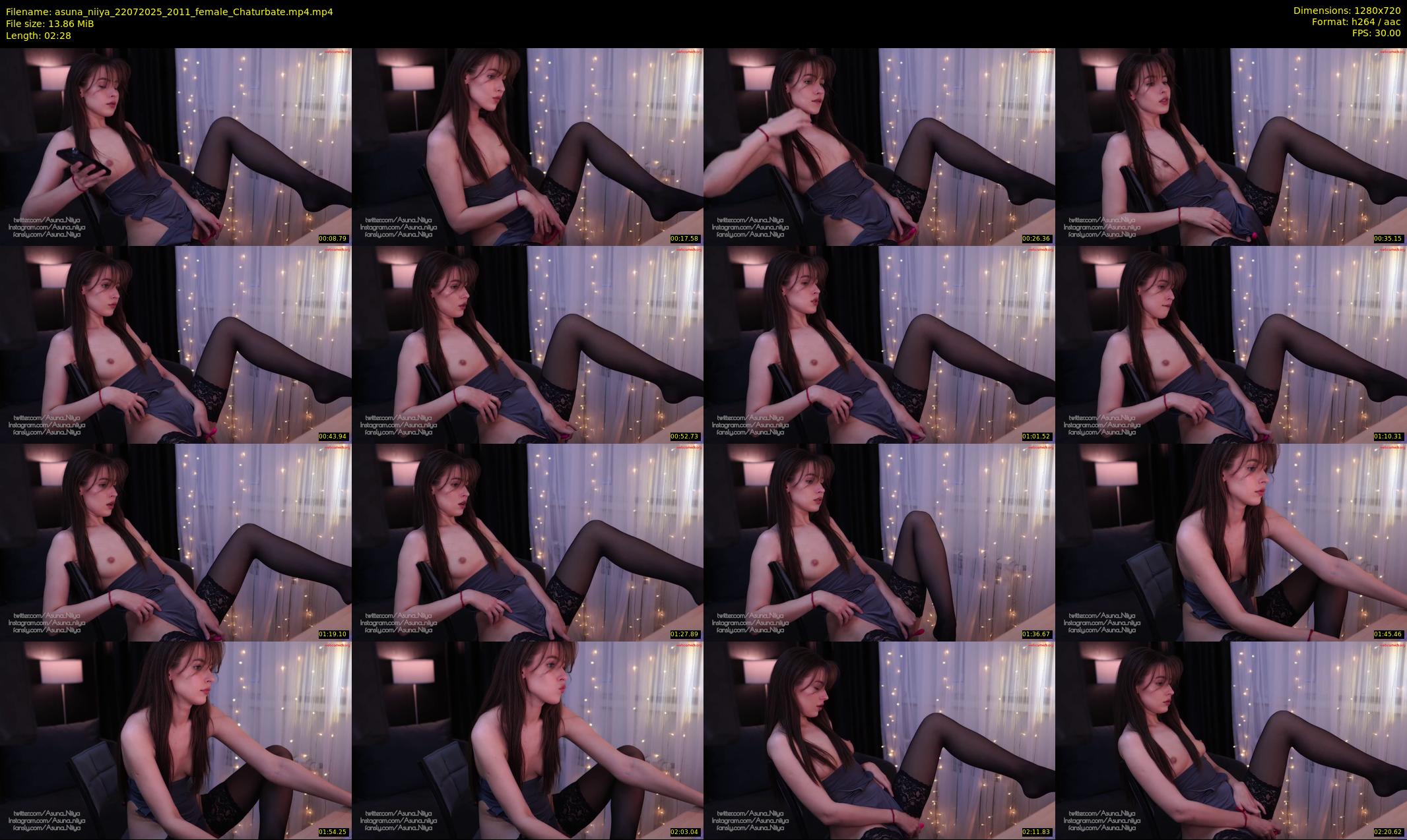 asuna_niiya — 3 minute Chaturbate couple cam show recording, 720p, Jul 22, 2025
