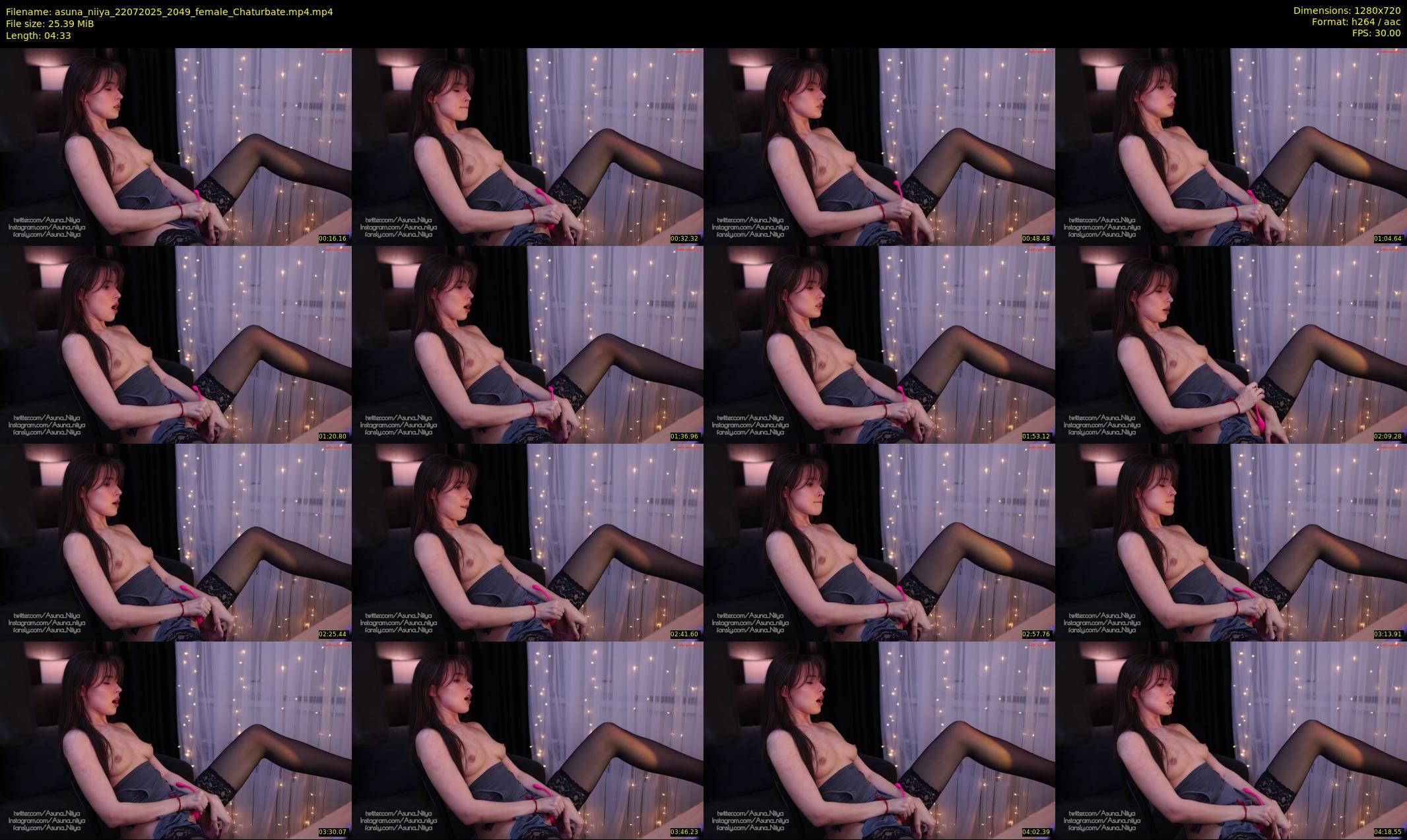 asuna_niiya — 5 minute Chaturbate couple cam show recording, 720p, Jul 22, 2025