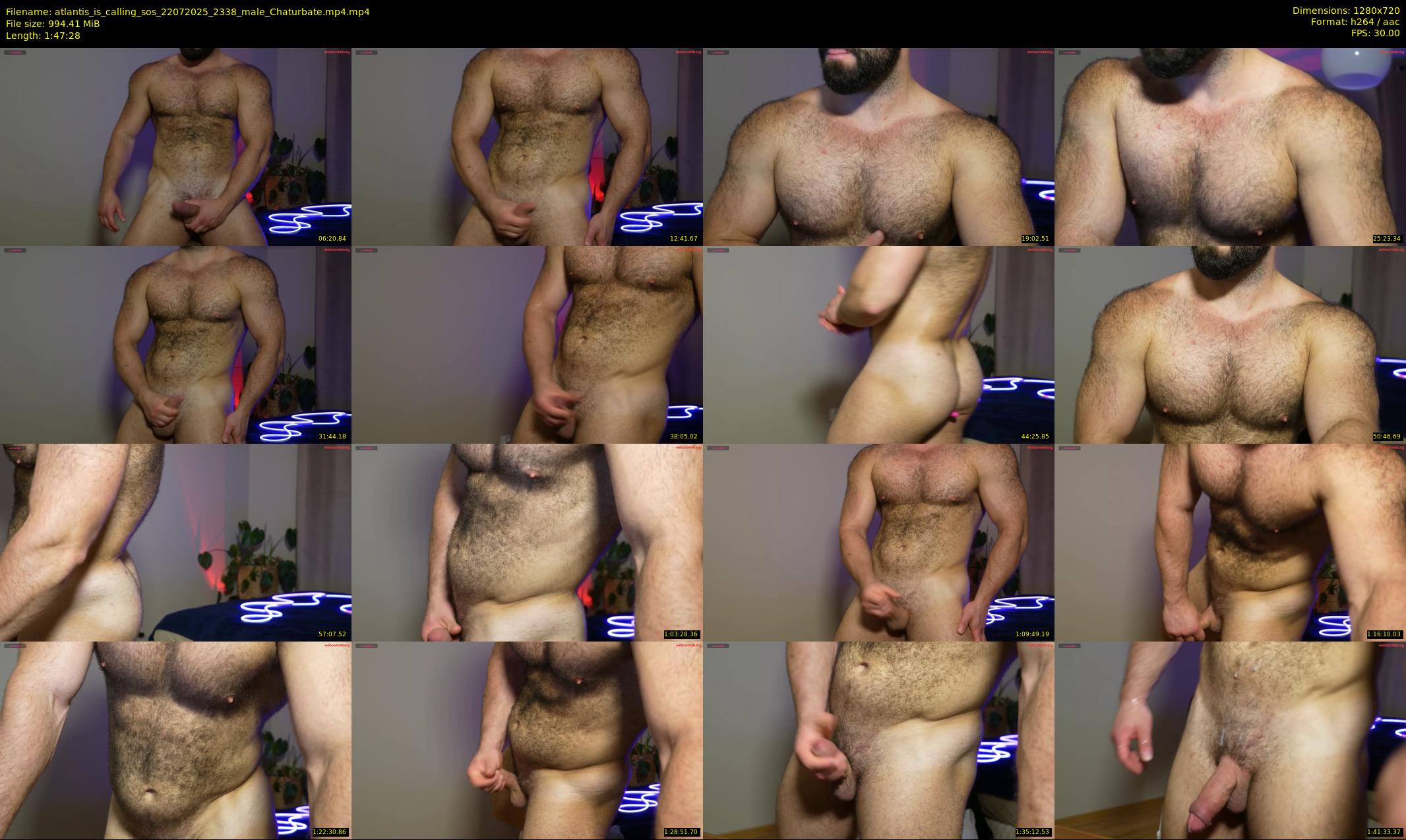 atlantis_is_calling_sos — 108 minute Chaturbate male cam show recording, 720p, Jul 22, 2025