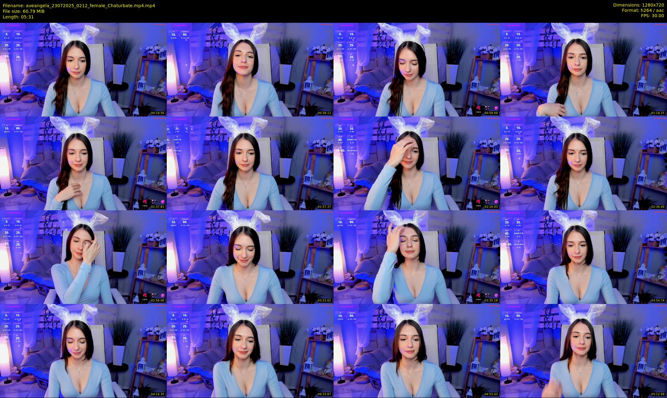 aveangela — 6 minute Chaturbate couple cam show recording, 720p, Jul 23, 2025