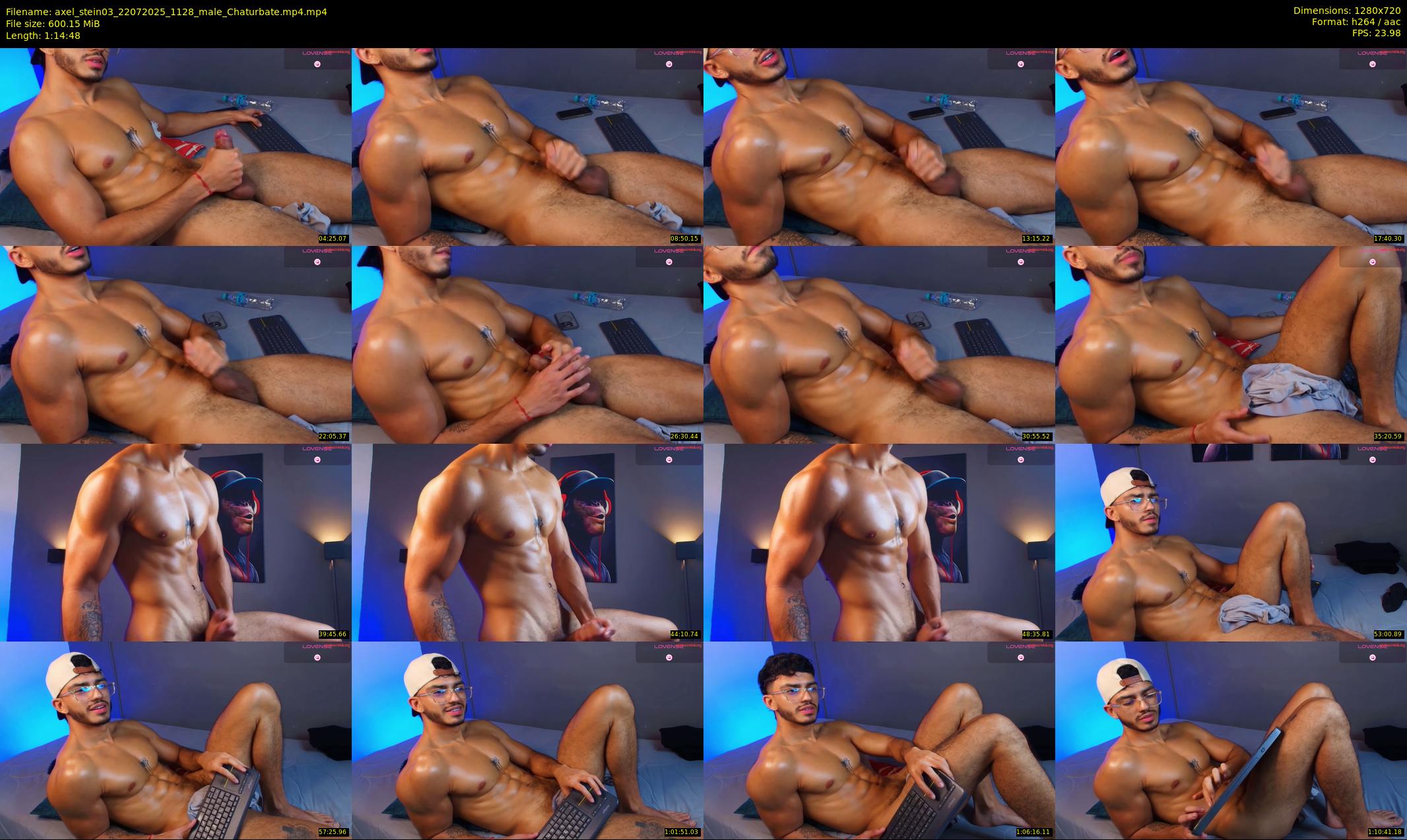 axel_stein03 — 75 minute Chaturbate male cam show recording, 720p, Jul 22, 2025