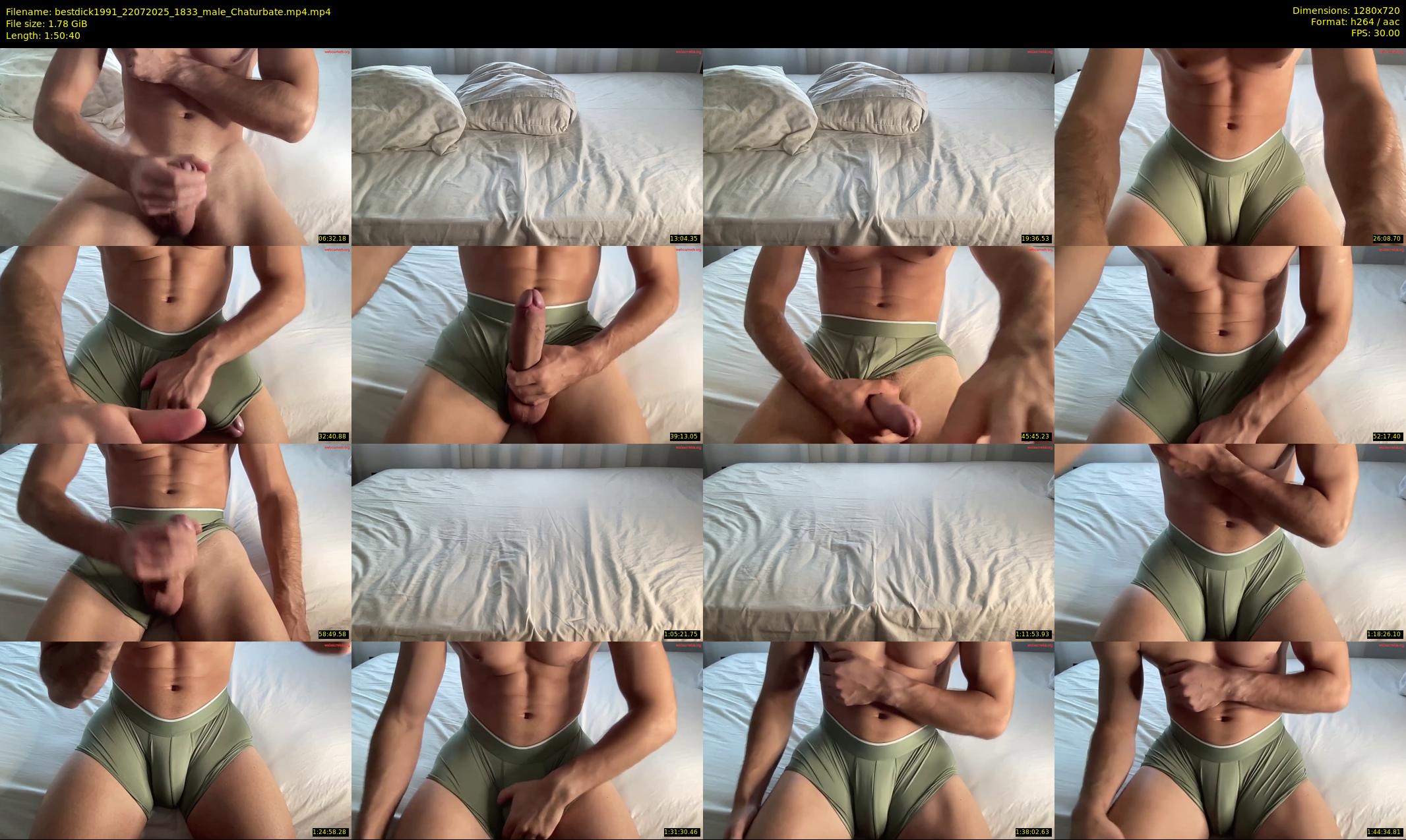 bestdick1991 — 111 minute Chaturbate male cam show recording, 720p, Jul 22, 2025