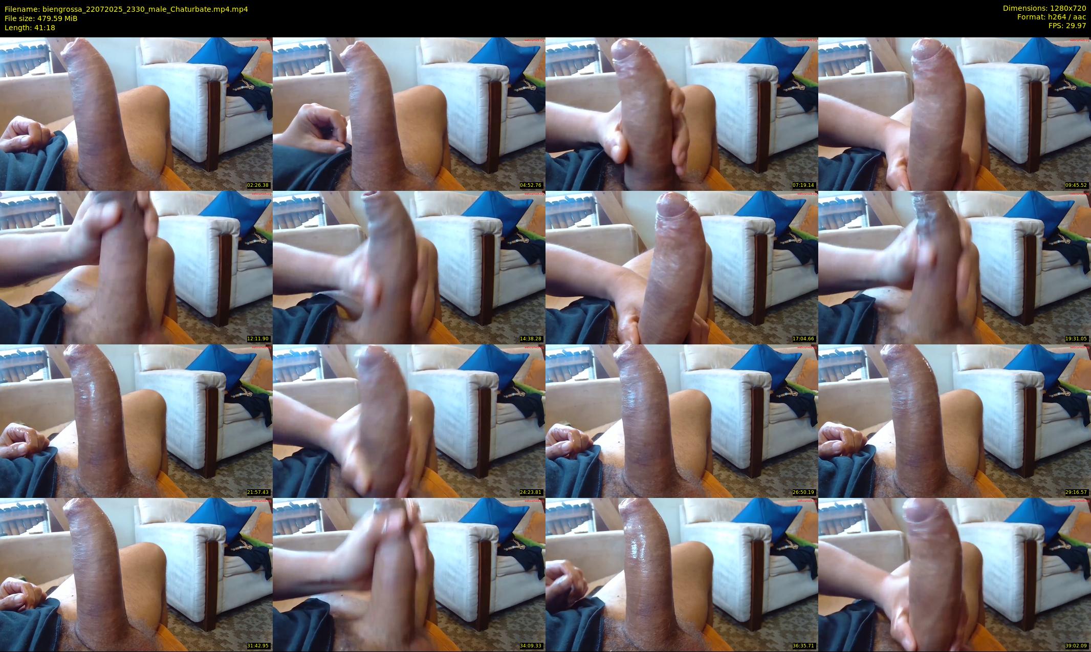 biengrossa — 42 minute Chaturbate male cam show recording, 720p, Jul 22, 2025